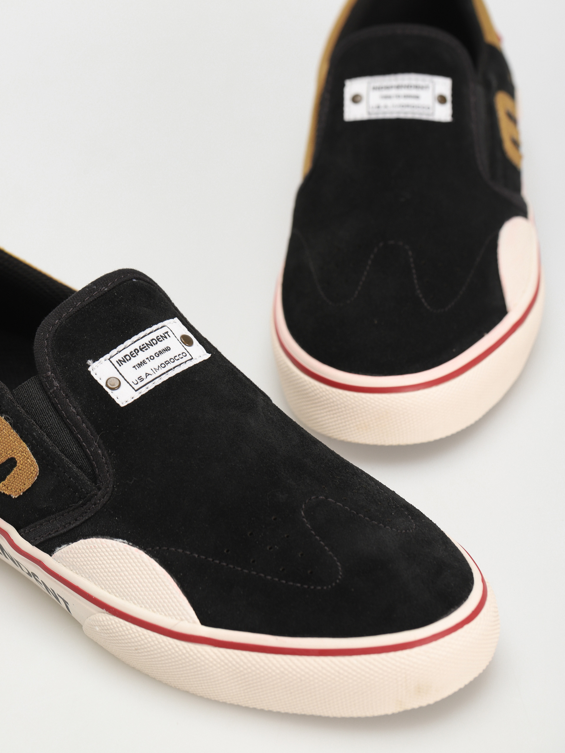 Buty Etnies Marana Slip X Indy (black/brown)