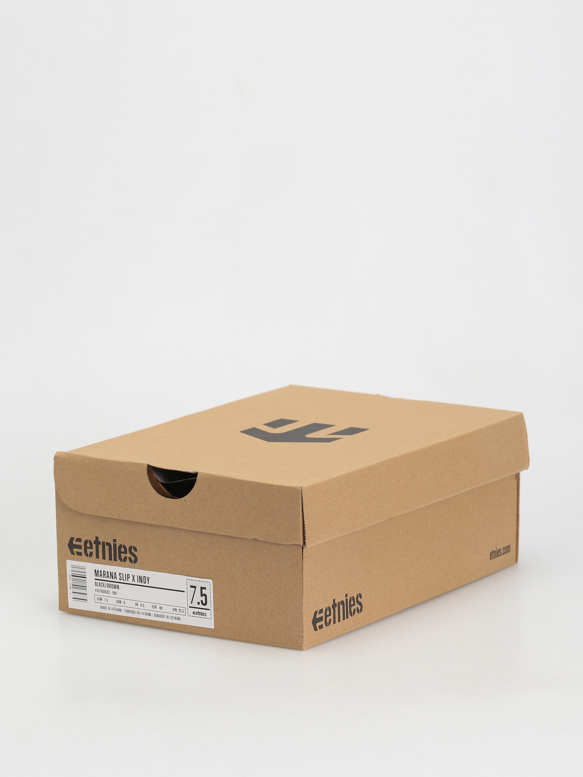 Buty Etnies Marana Slip X Indy (black/brown)