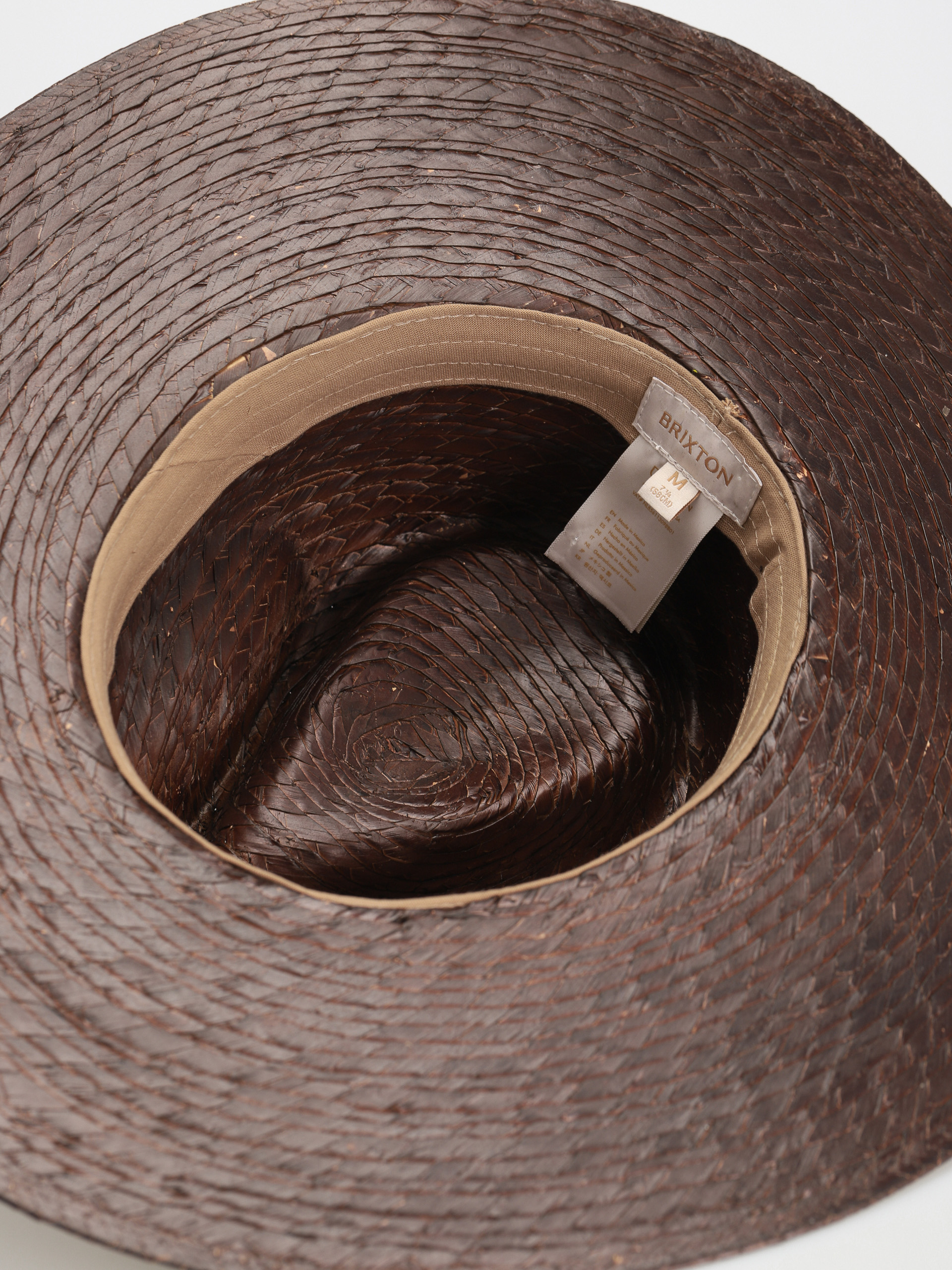 Kapelusz Brixton Leigh Straw Fedora (brown)