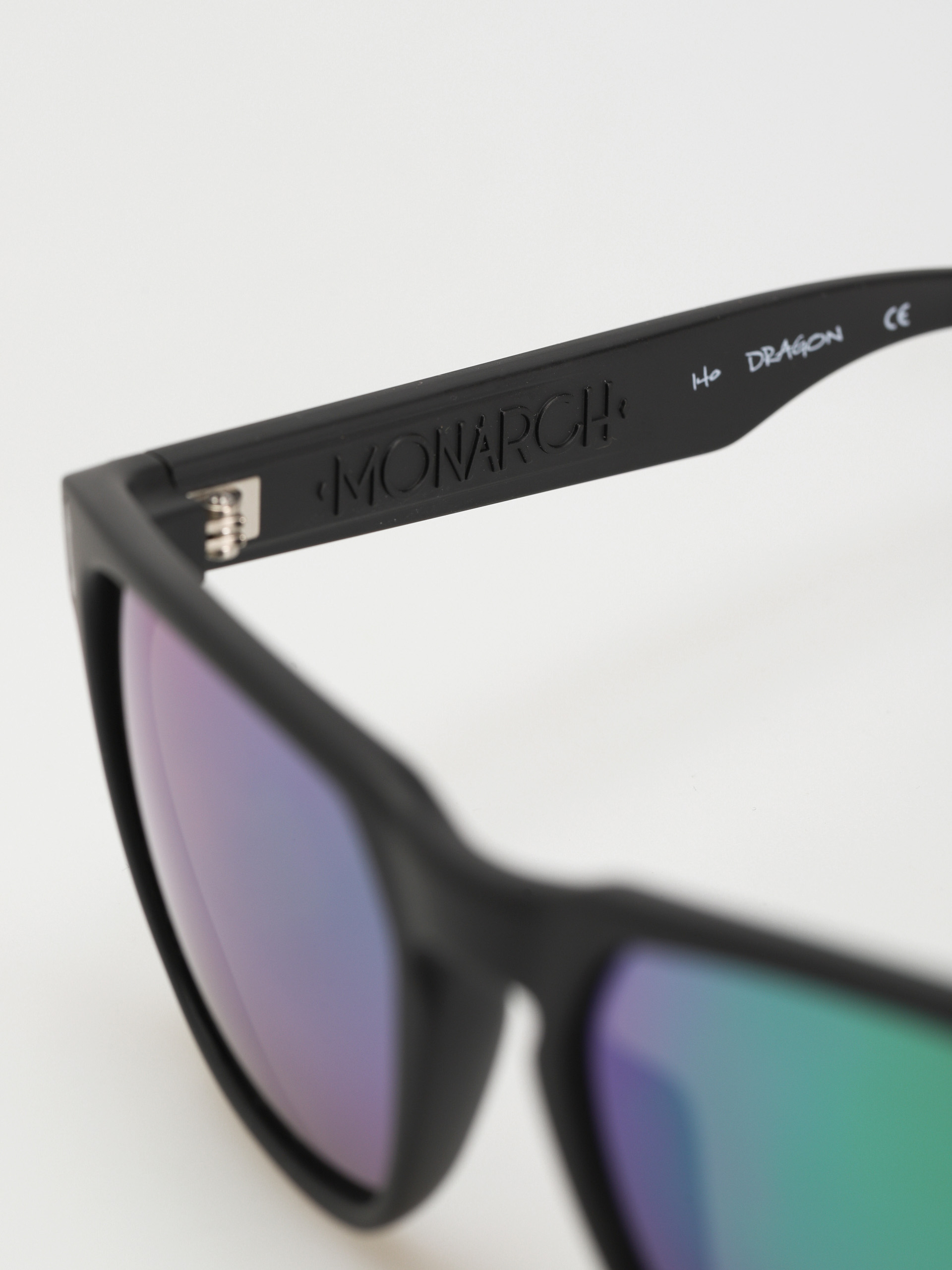 Okulary przeciwsłoneczne Dragon Monarch (matte black/lumalens green ion)