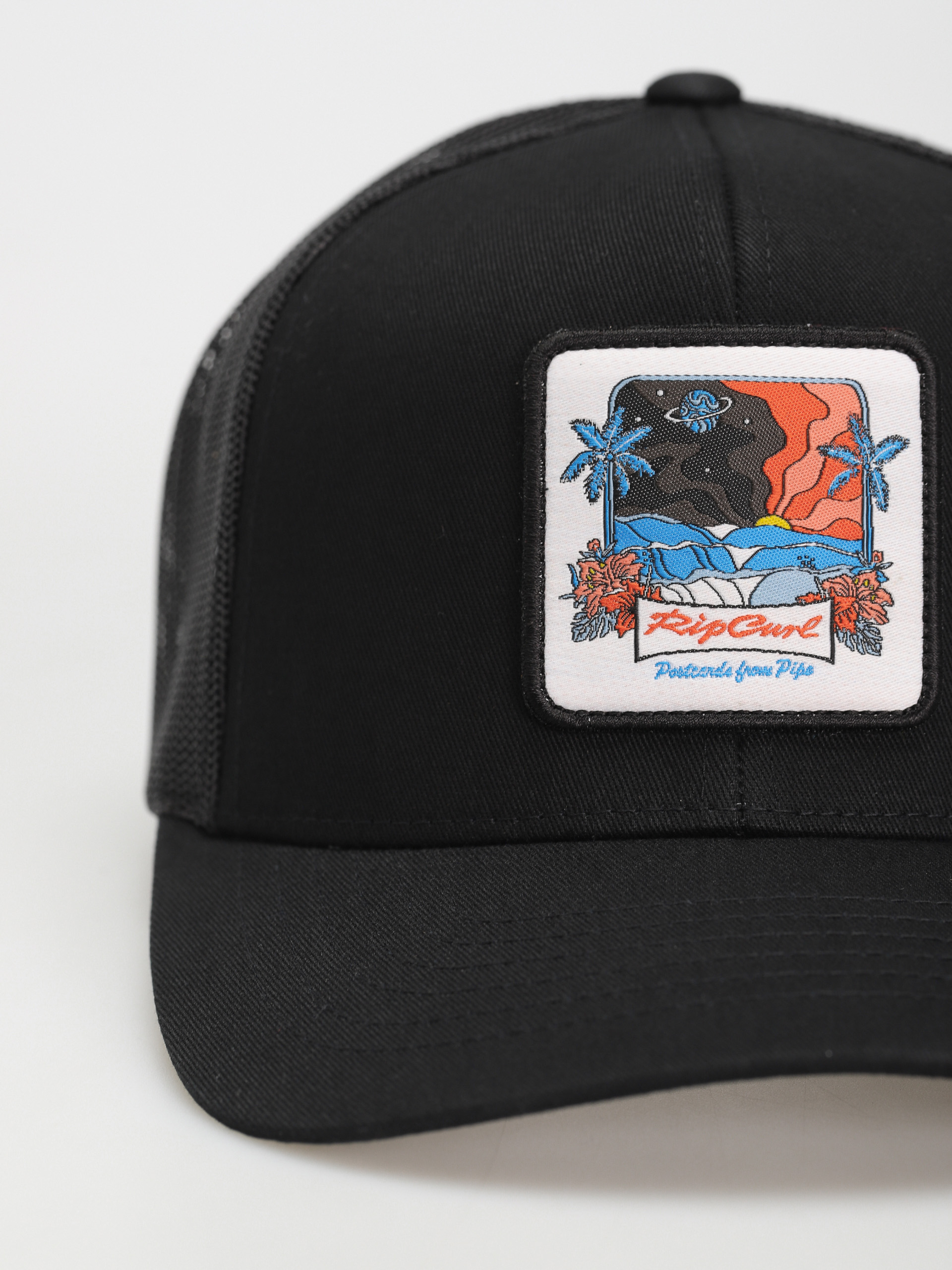 Czapka z daszkiem Rip Curl Custom Curve (black/blue)