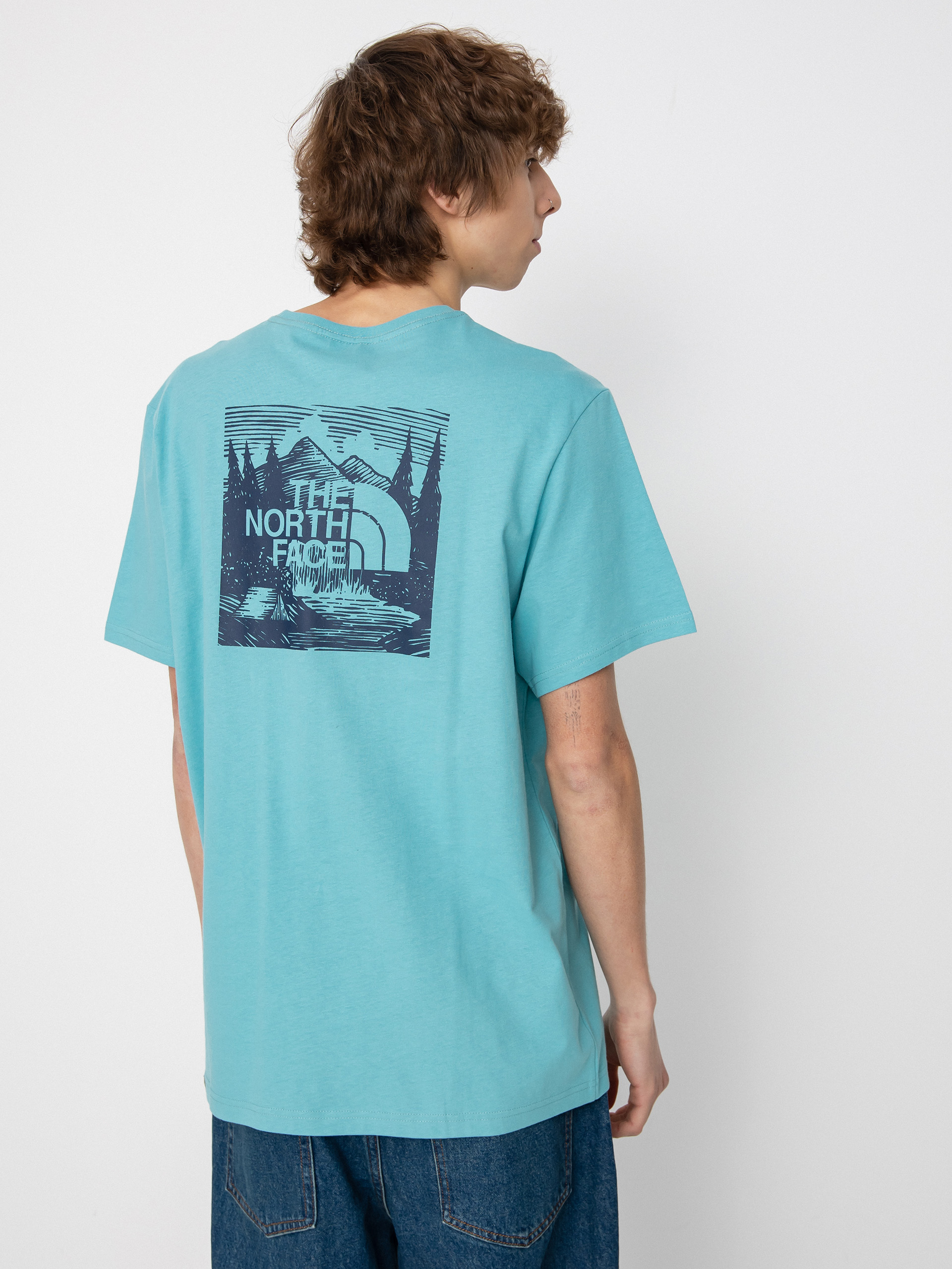 T-shirt The North Face Redbox Celebration (reef waters/summit navy)
