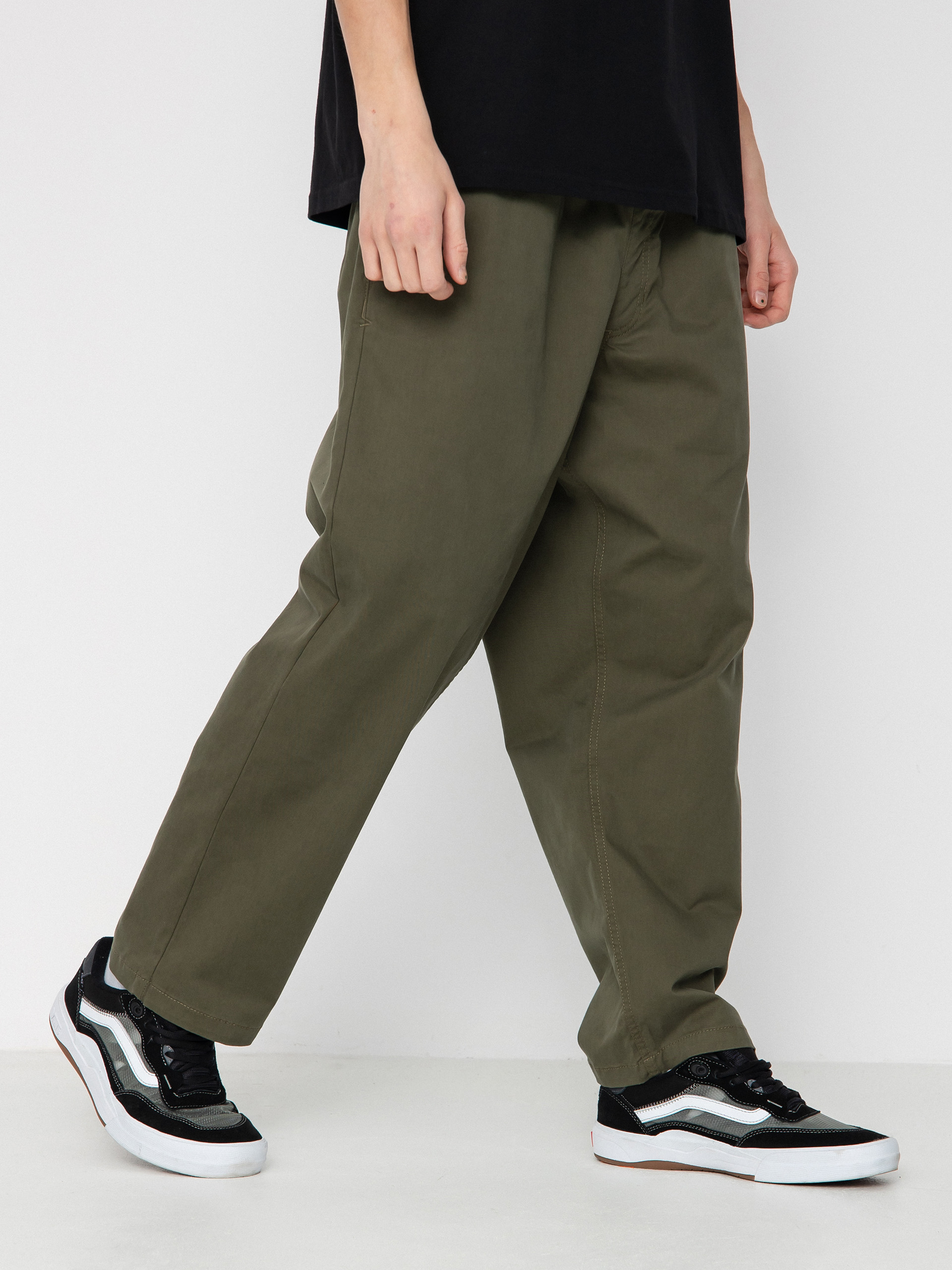 Spodnie Vans Range Louniwe Cropped Elastic Waist (grape leaf)