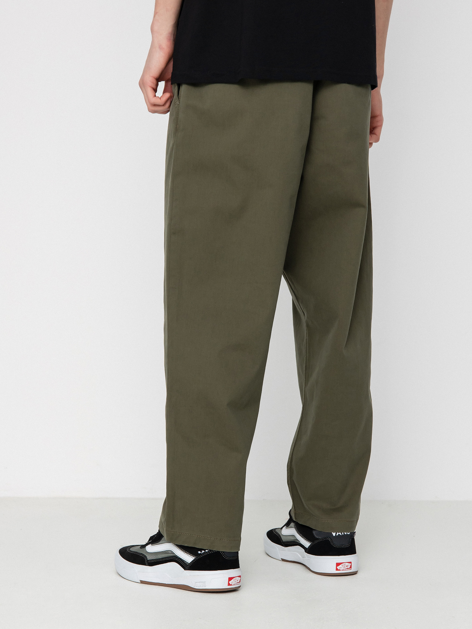 Spodnie Vans Range Louniwe Cropped Elastic Waist (grape leaf)