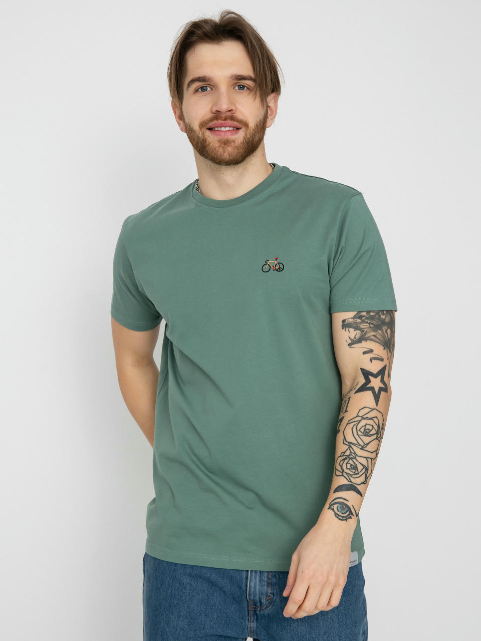 T-shirt Iriedaily Peaceride (jungle green)