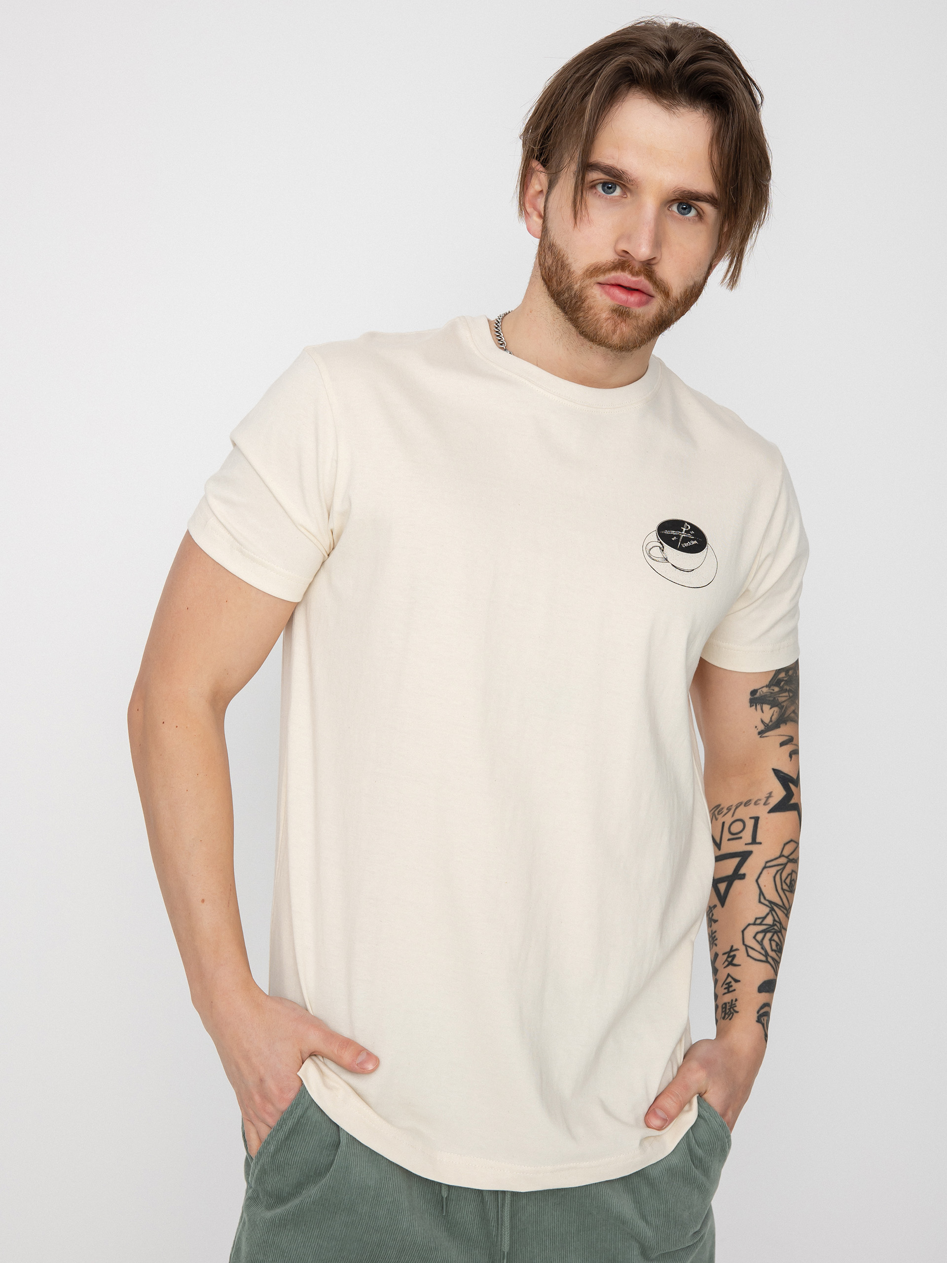 T-shirt Iriedaily Slowpresso (undyed)