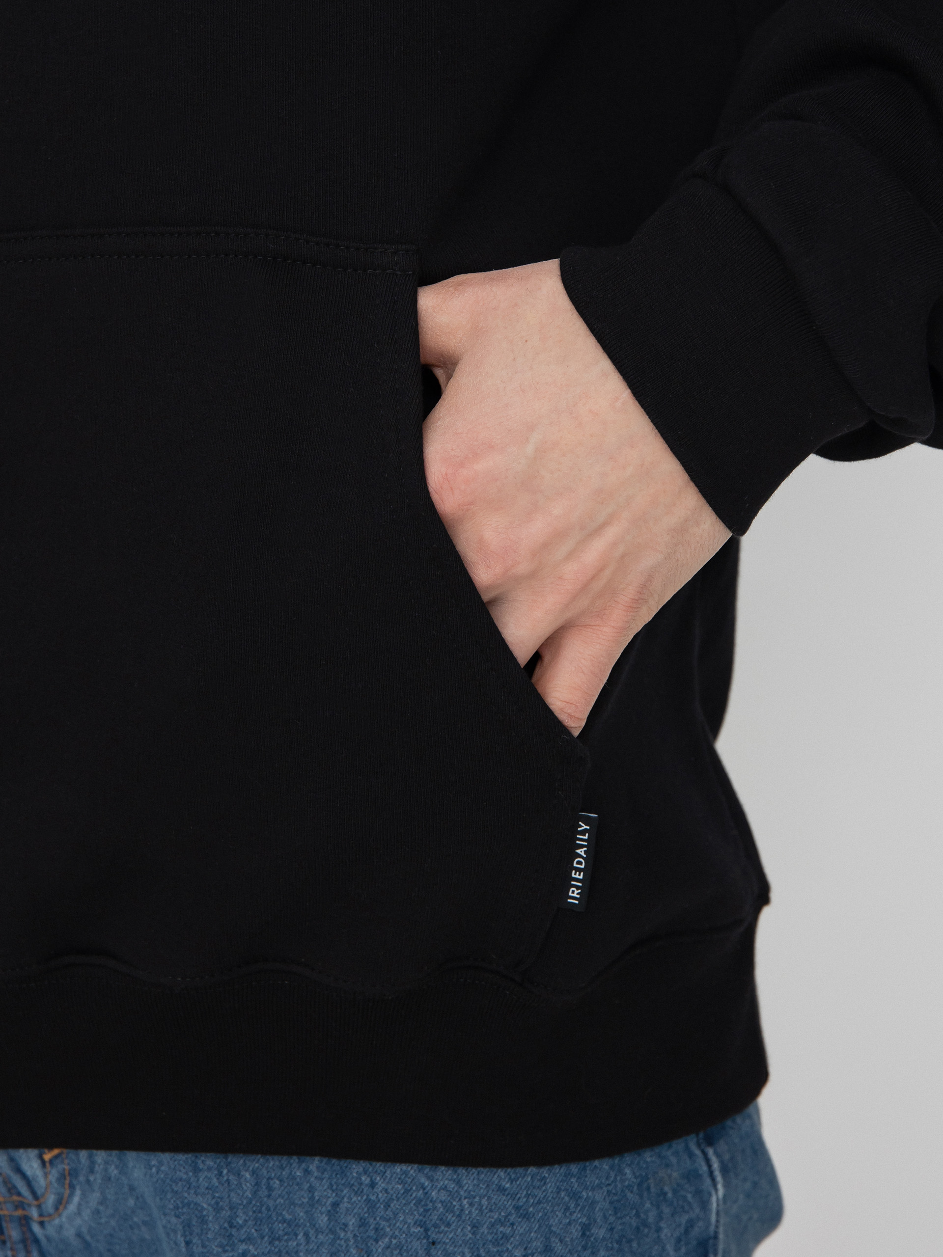 Bluza z kapturem Iriedaily Little Gnome HD (black)