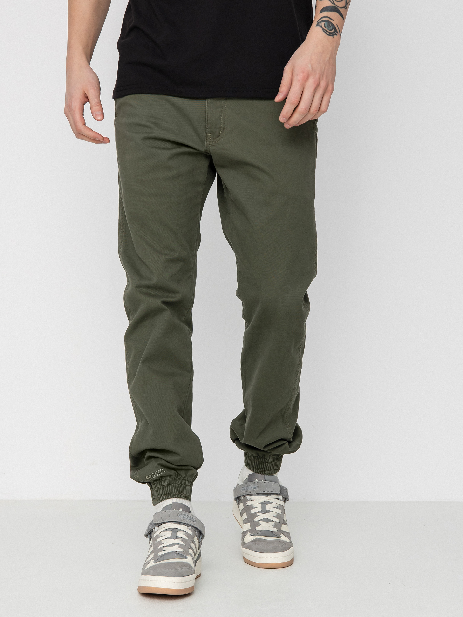 Spodnie Prosto Chinos Jogger Evening (olive)