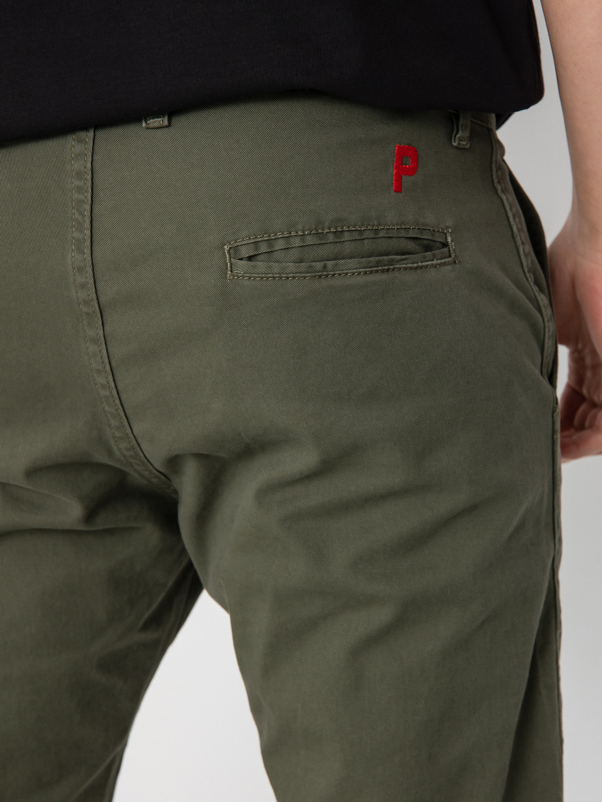 Spodnie Prosto Chinos Jogger Evening (olive)