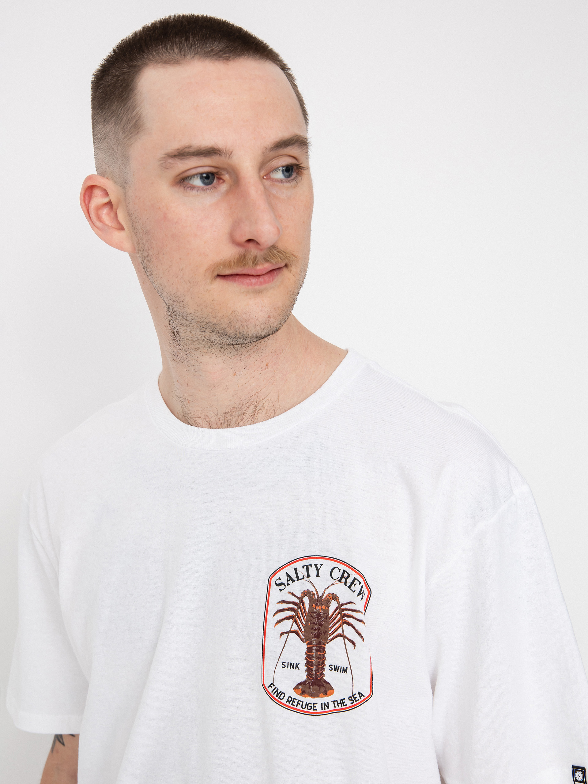 T-shirt Salty Crew Spiny Standard (white)