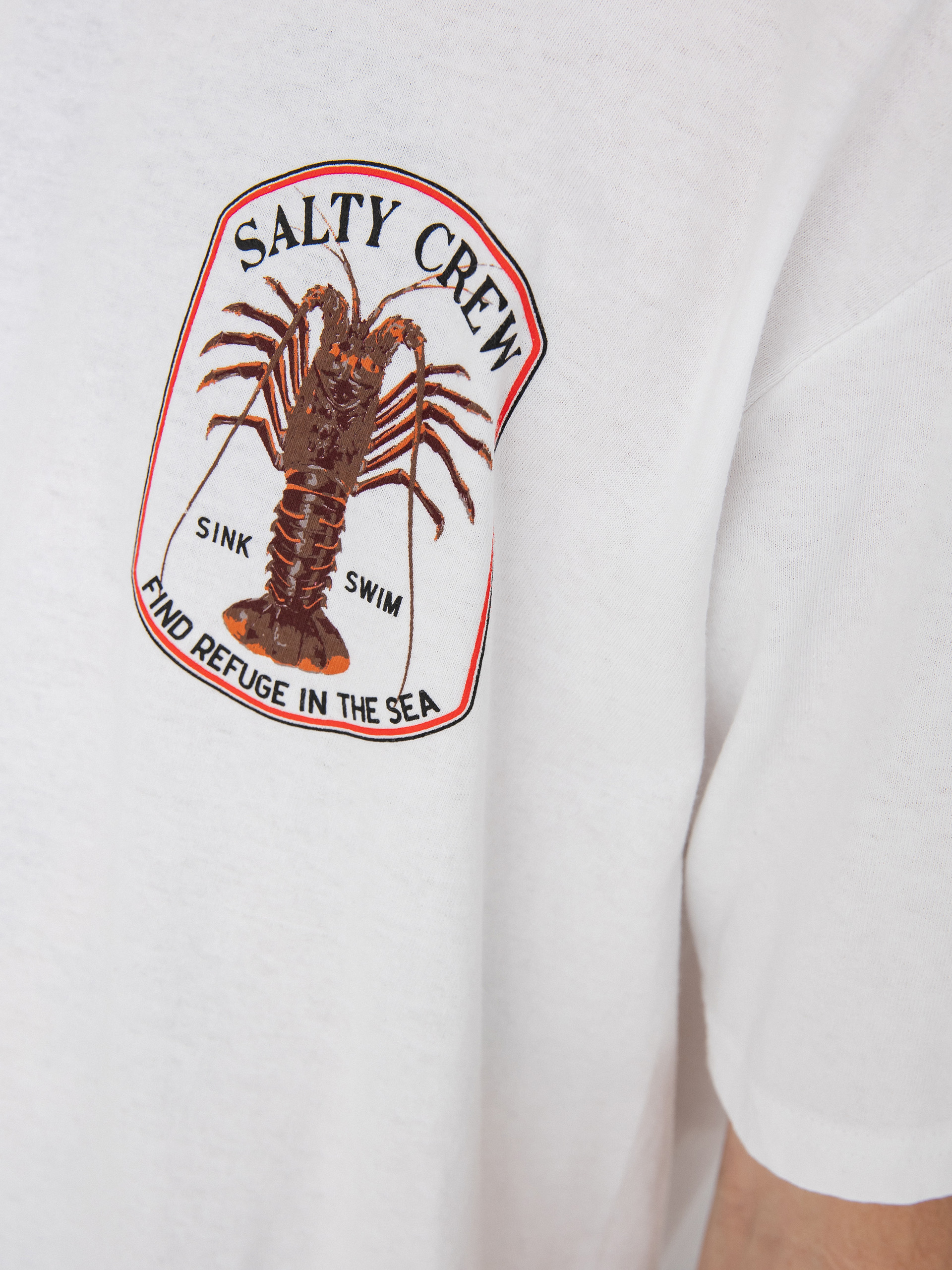 T-shirt Salty Crew Spiny Standard (white)