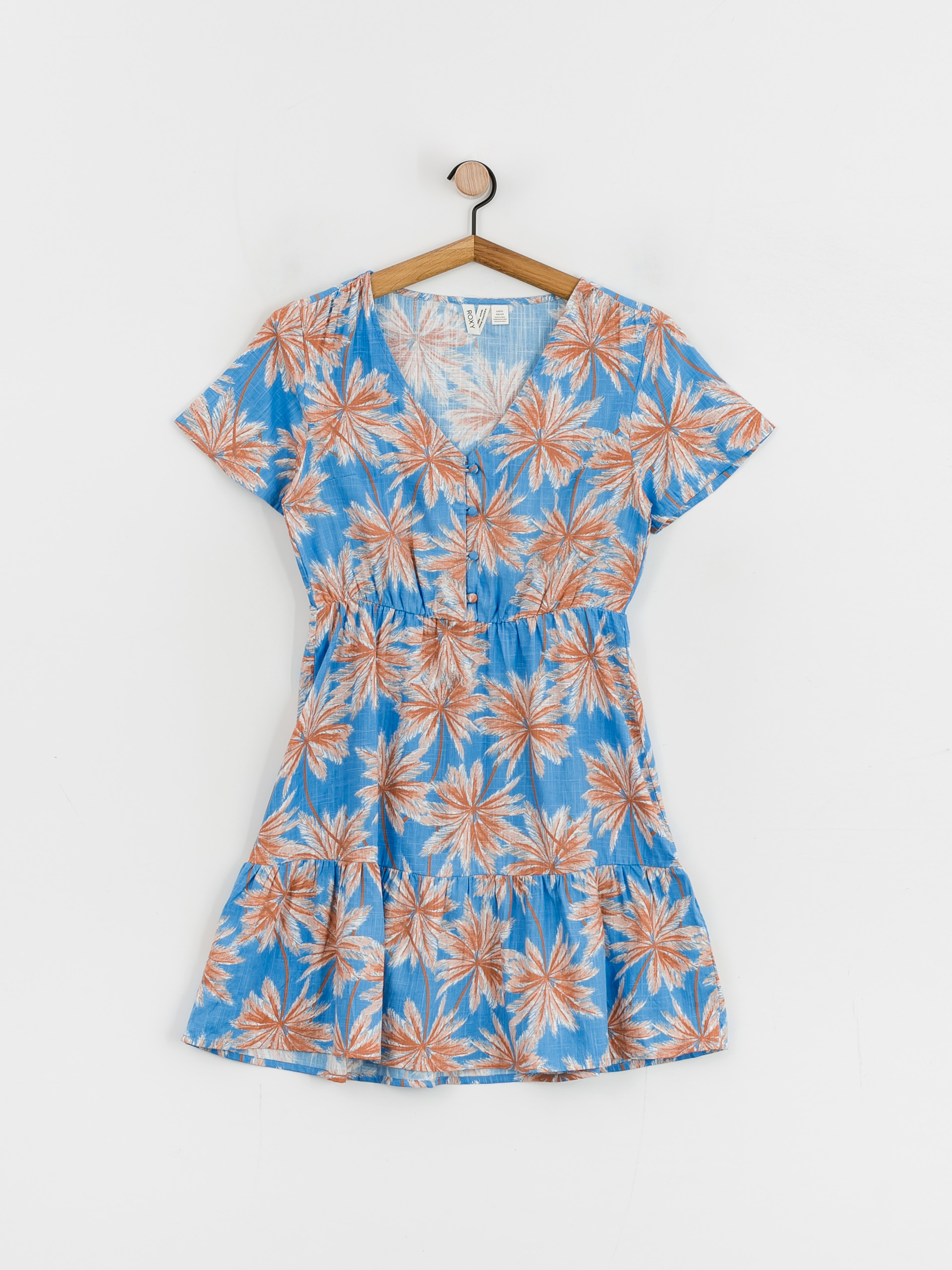Sukienka Roxy Bikini Party Wmn (azure blue palm island)