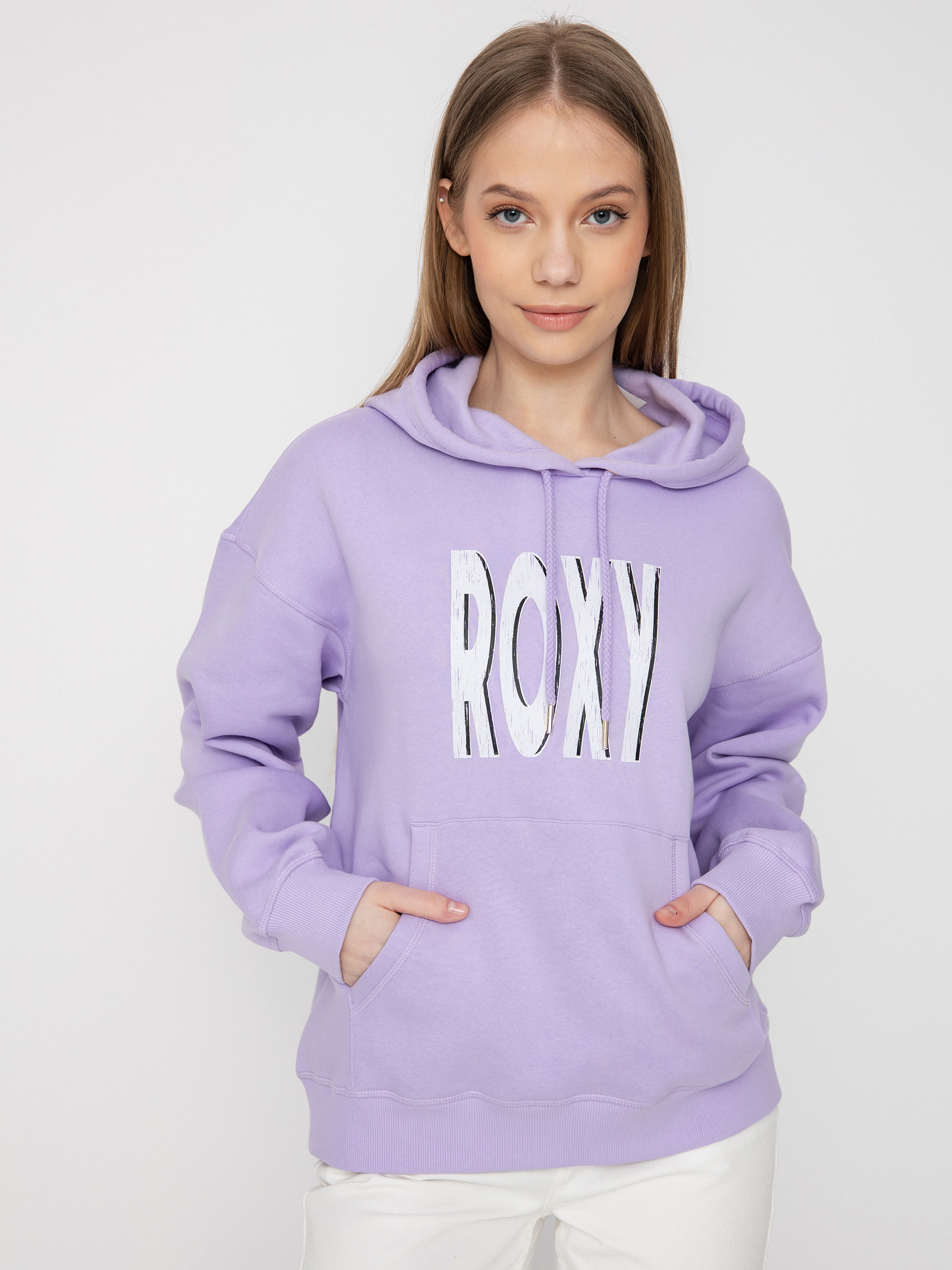 Bluza z kapturem Roxy Thats Rad HD Wmn (purple rose)