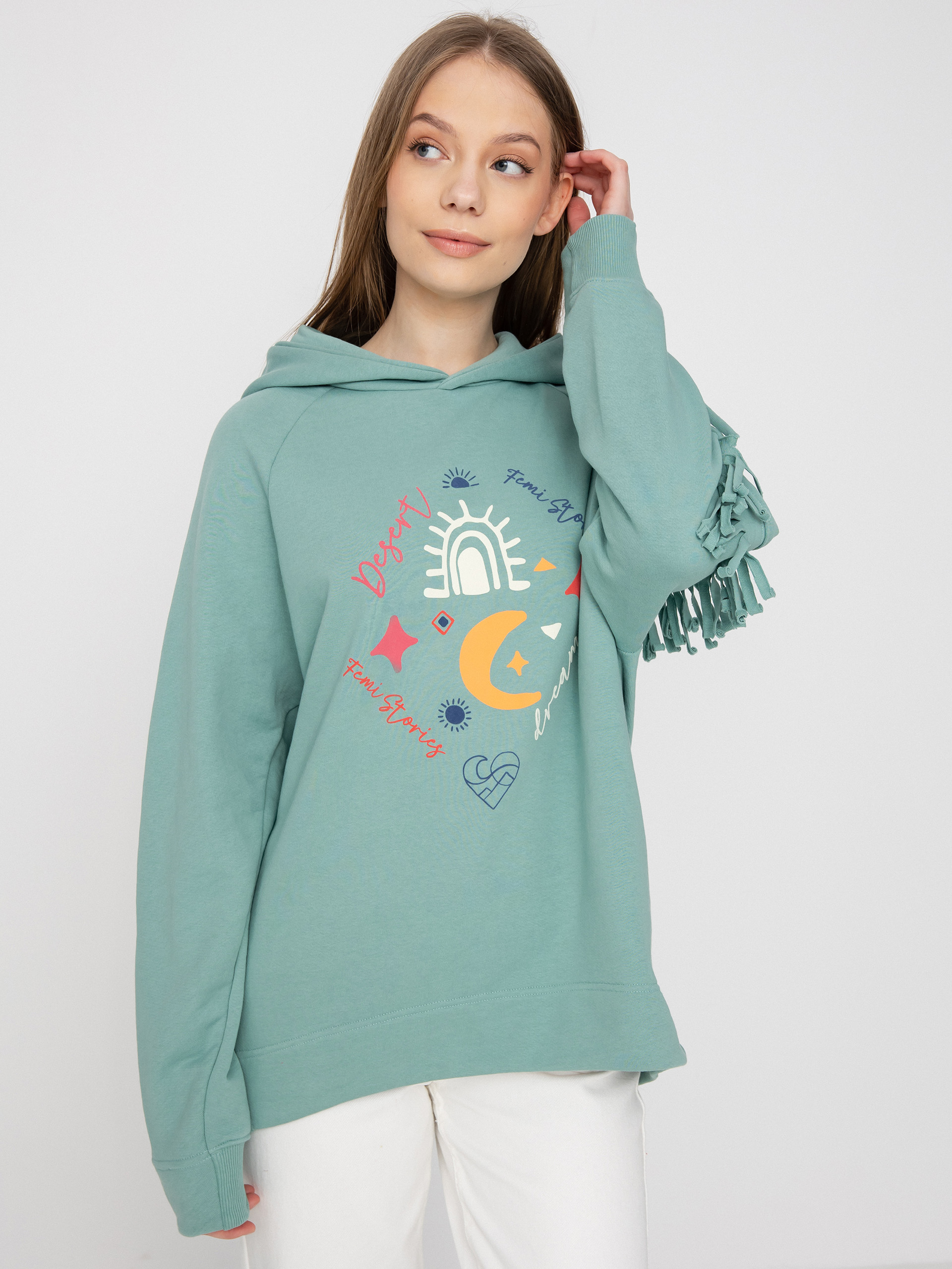 Bluza z kapturem Femi Stories Koosa HD Wmn (cgrn)