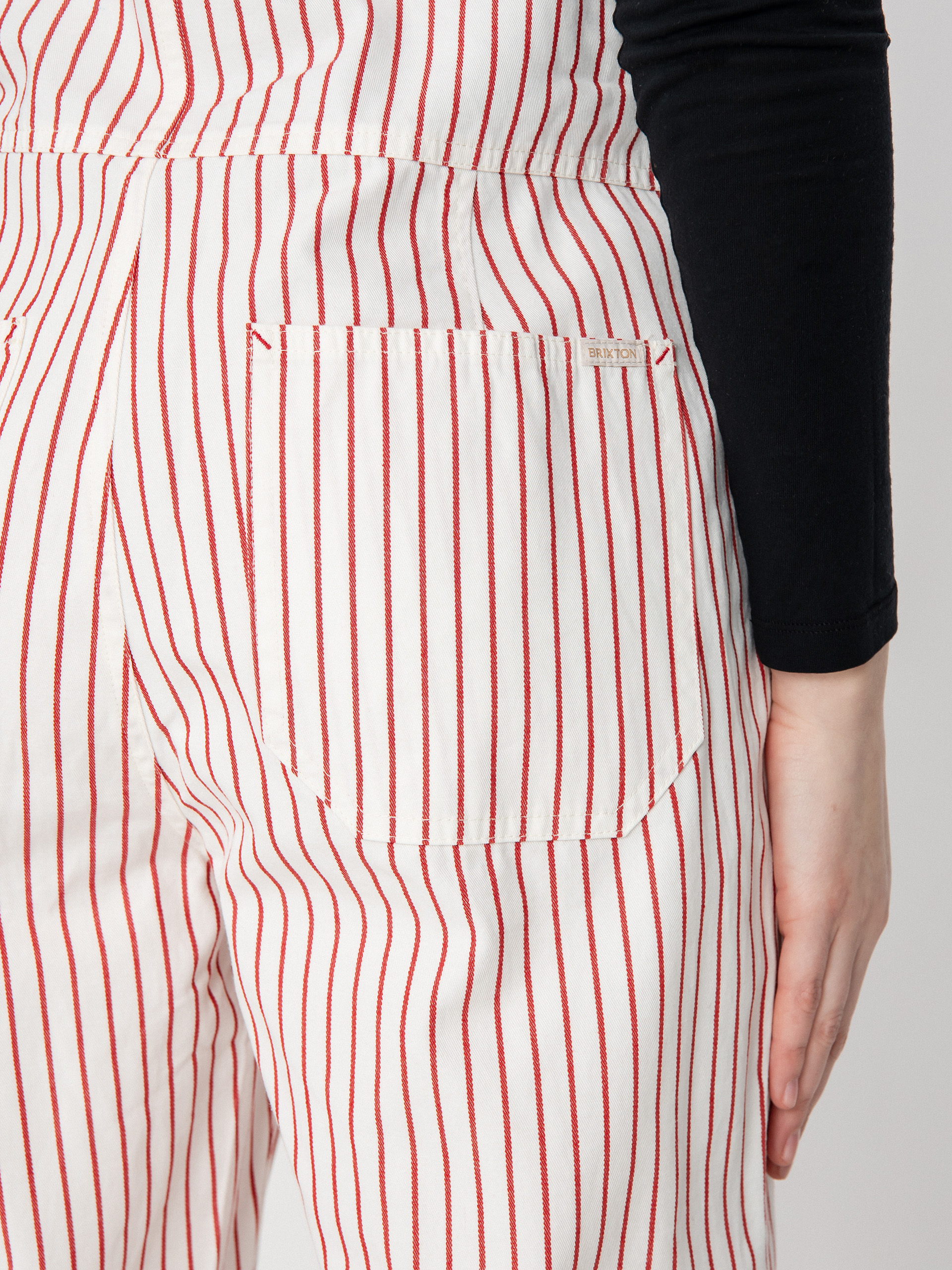 Spodnie Brixton Costa Overall Wmn (aloha red)