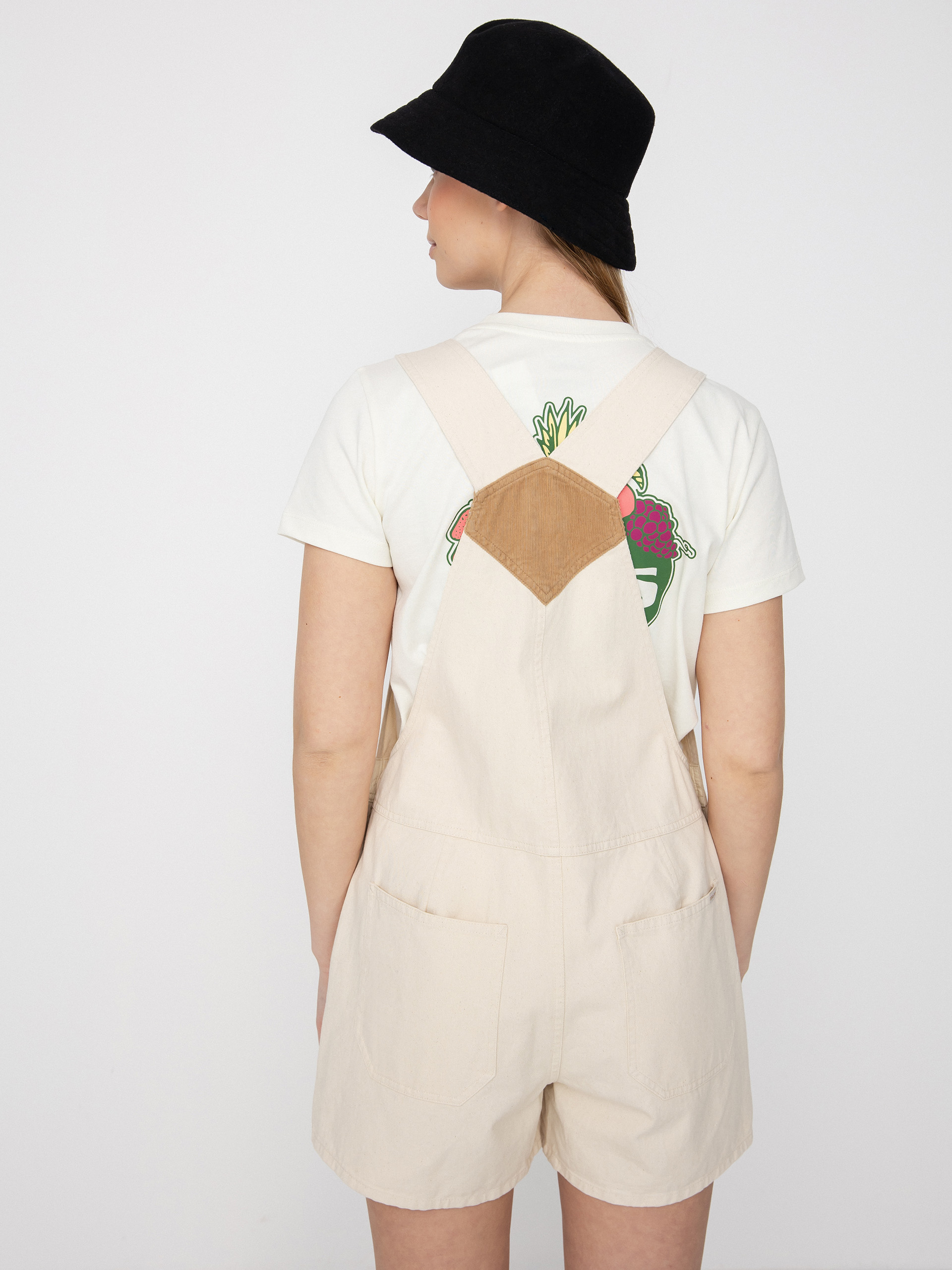 Szorty Brixton Costa Overall Wmn (natural)