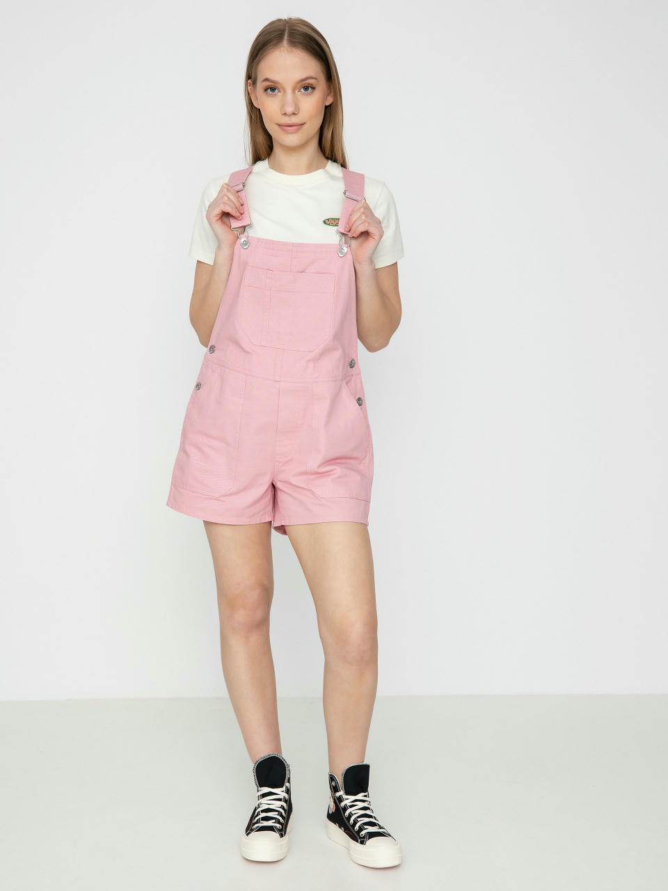 Szorty Brixton Costa Overall Wmn (pink nectar)