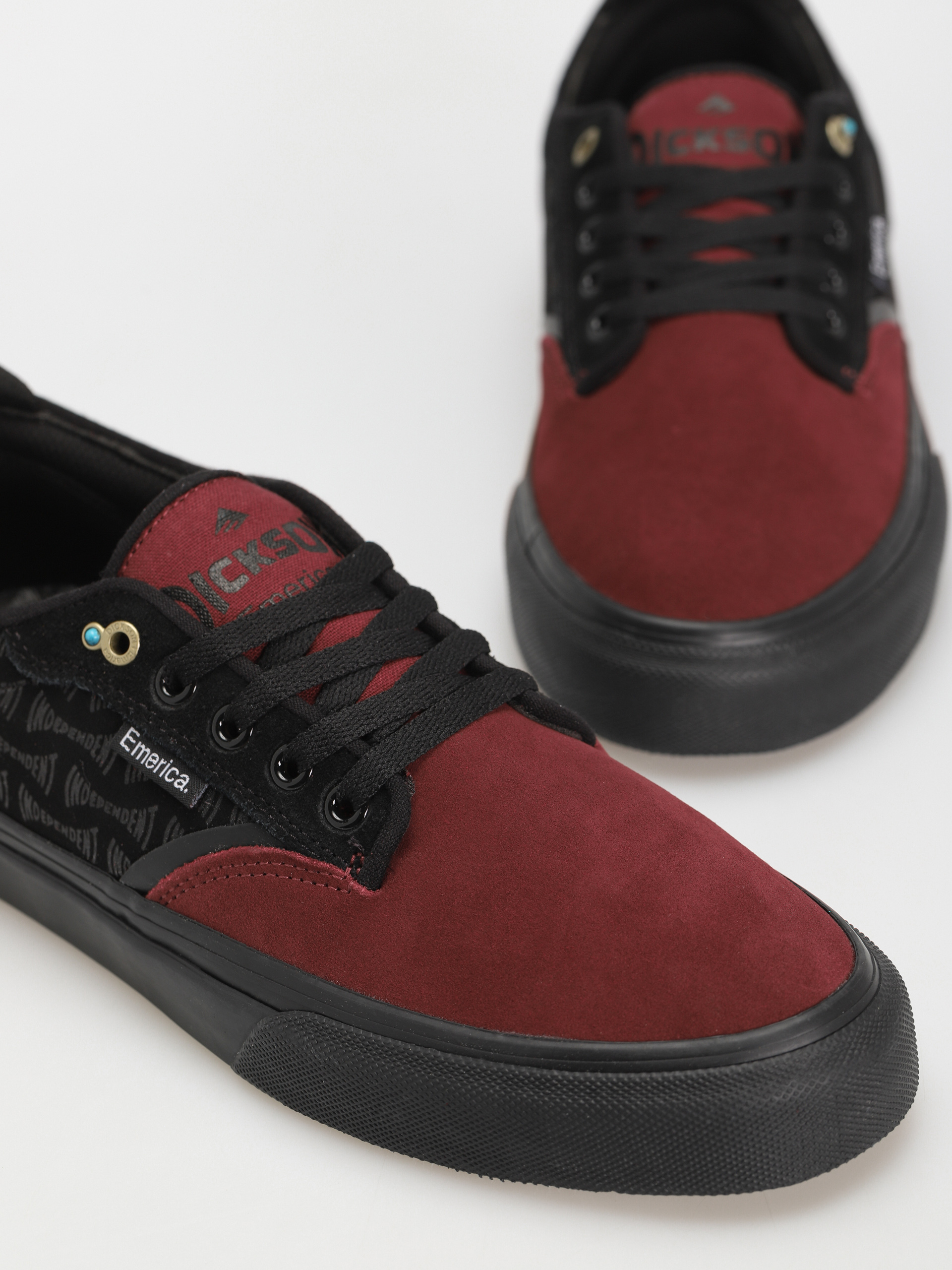 Buty Emerica Dickson X Independent (red/black)