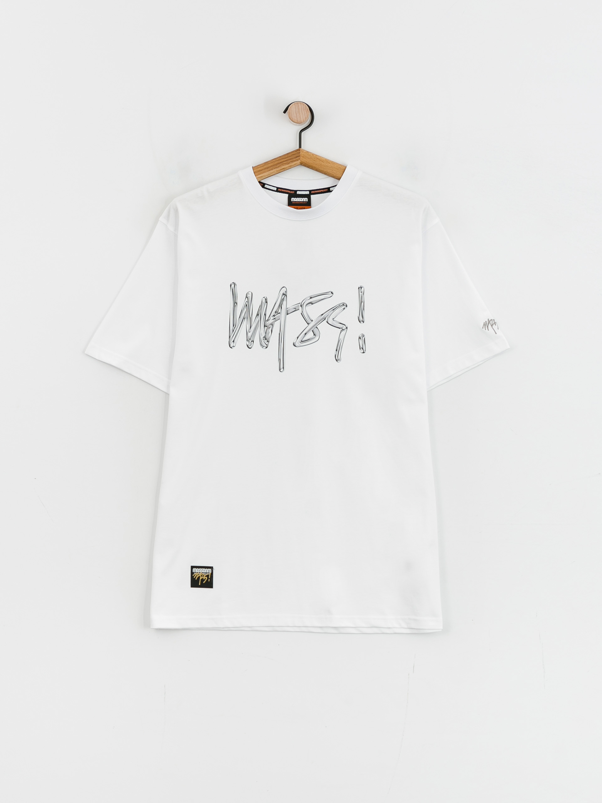 T-shirt MassDnm Chrome (white)