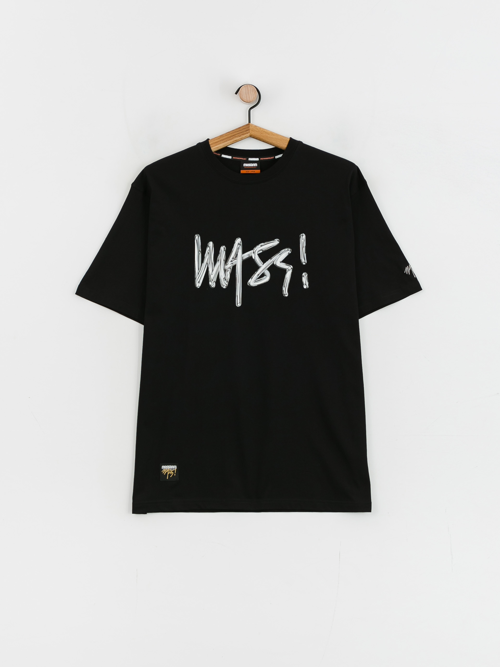T-shirt MassDnm Chrome (black)