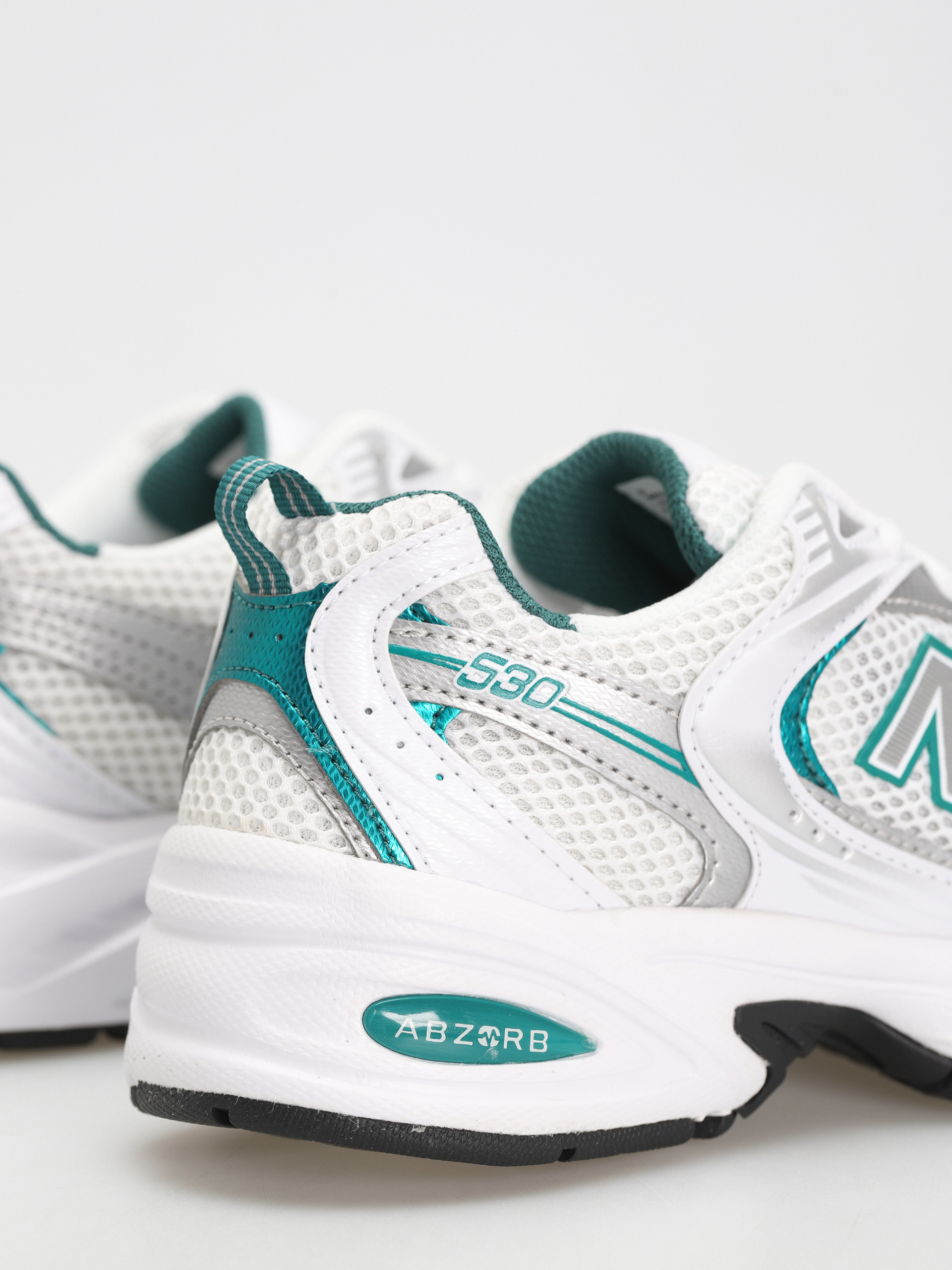 Buty New Balance 530 (white/silver metalic/turquoise)