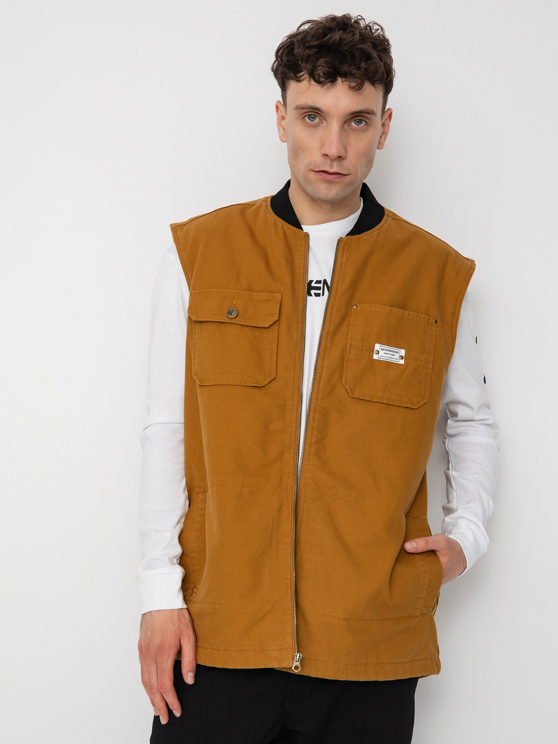 Kamizelka Etnies Independent Vest (tobacco)