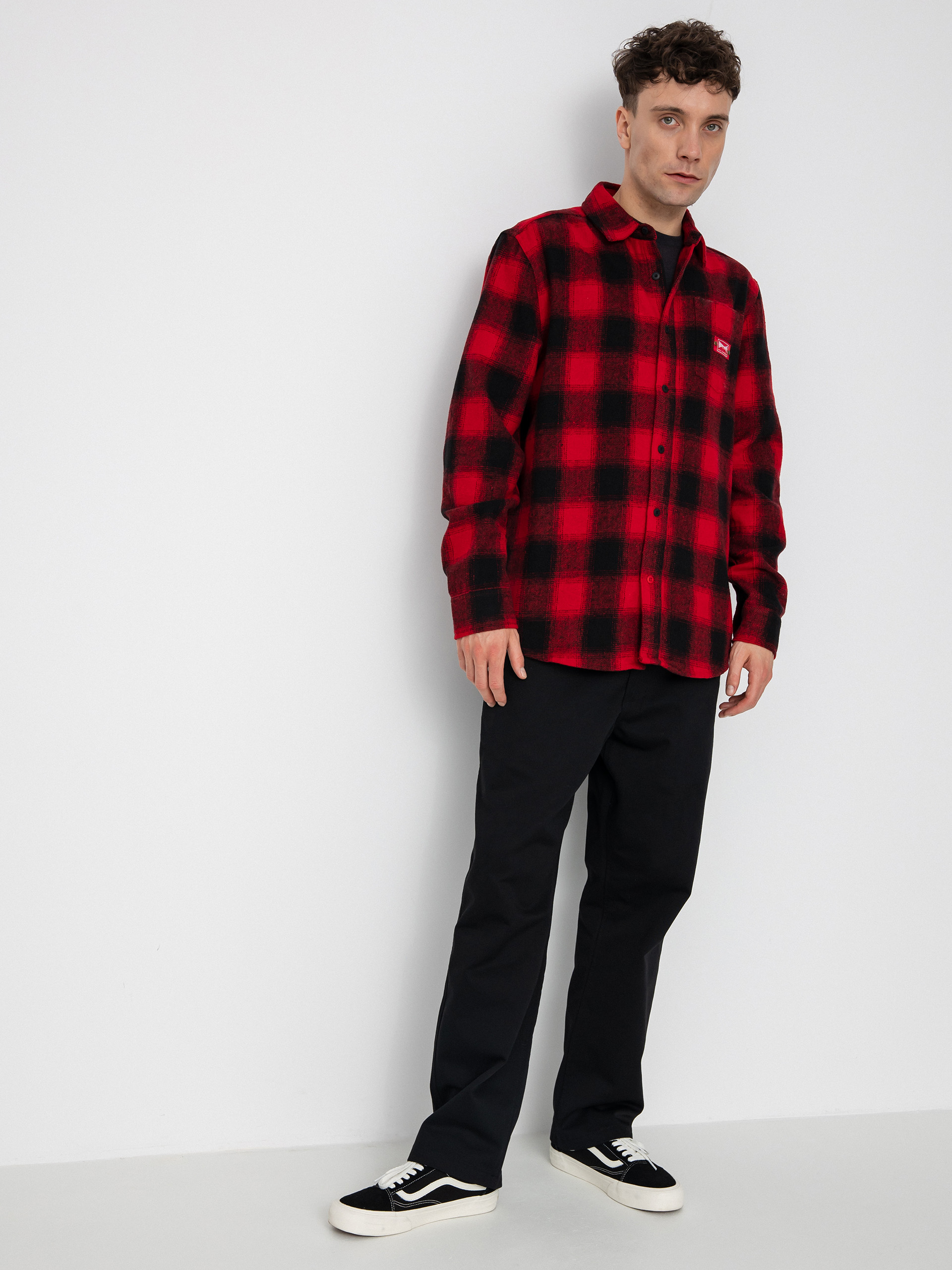 Koszula Etnies Independent Flannel (red)