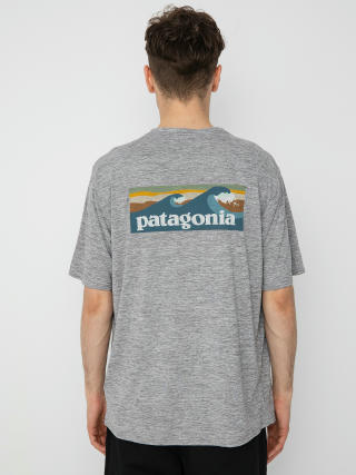 T-shirt Patagonia Cap Cool Daily Graphic (boardshort logo abalone blue/feather grey)