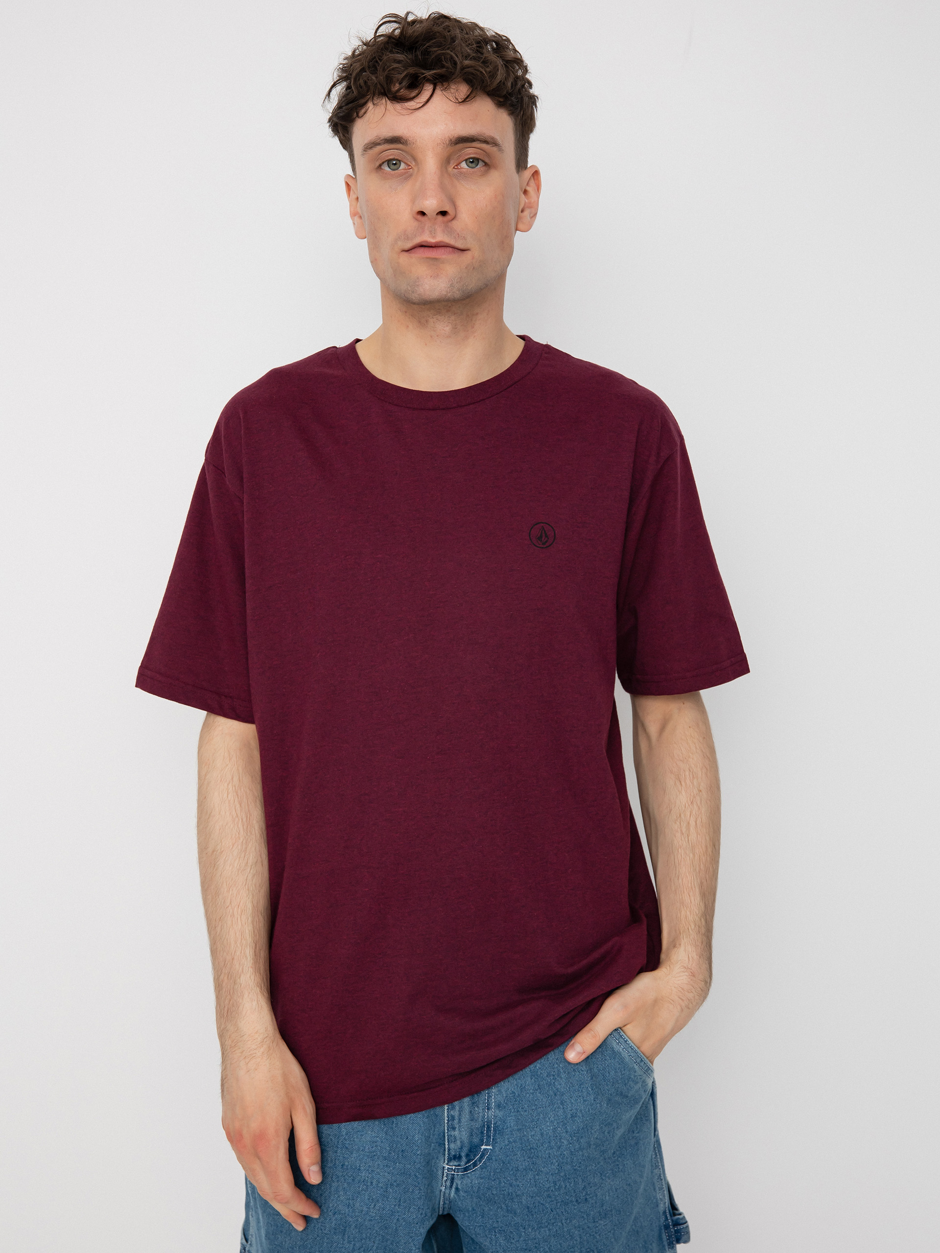 T-shirt Volcom Circle Blanks Hth (plum)