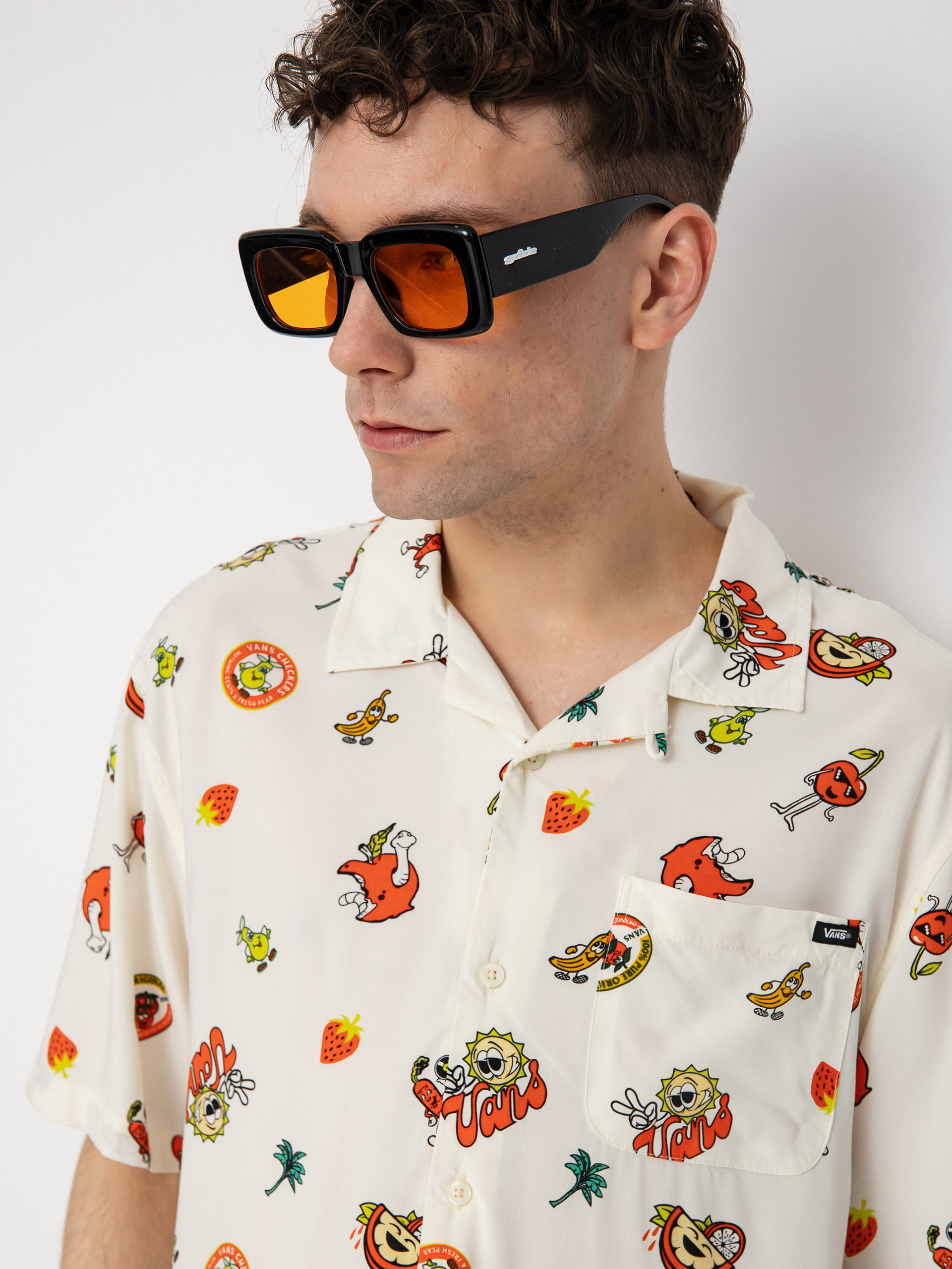 Koszula Vans Stickers (antique white)