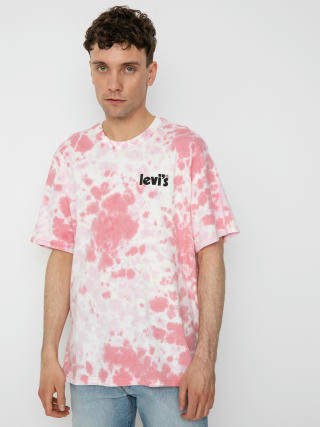 T-shirt Levi's® Relaxed Fit Poster (pink dye)