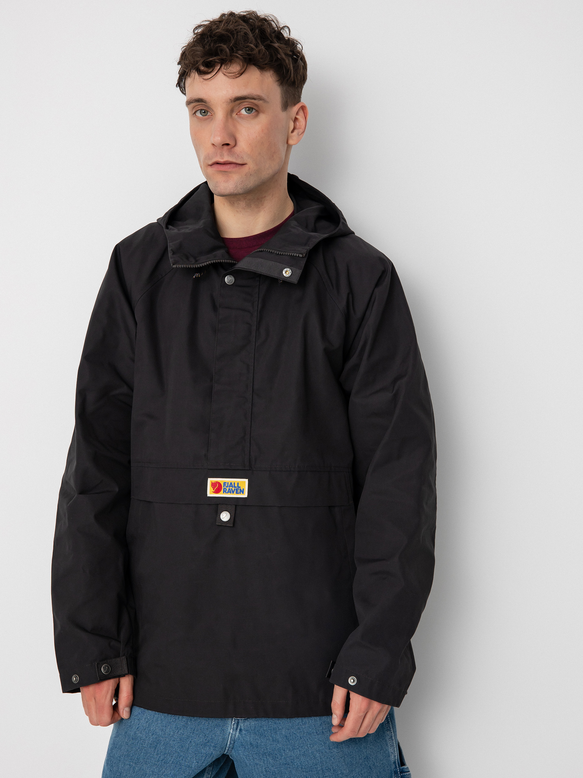 Kurtka Fjallraven Vardag Anorak (dark grey)