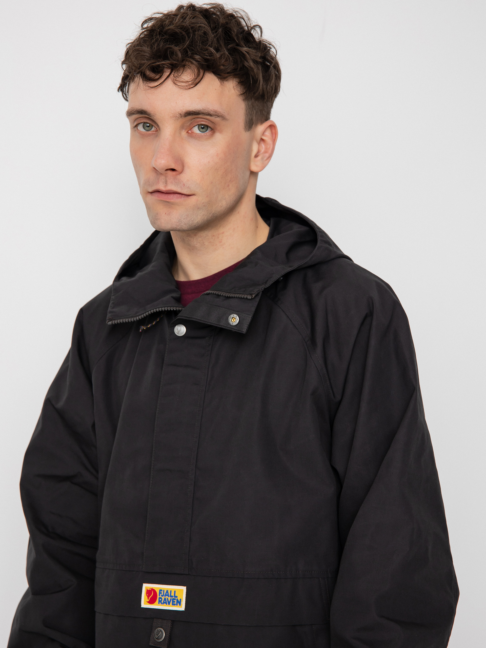 Kurtka Fjallraven Vardag Anorak (dark grey)