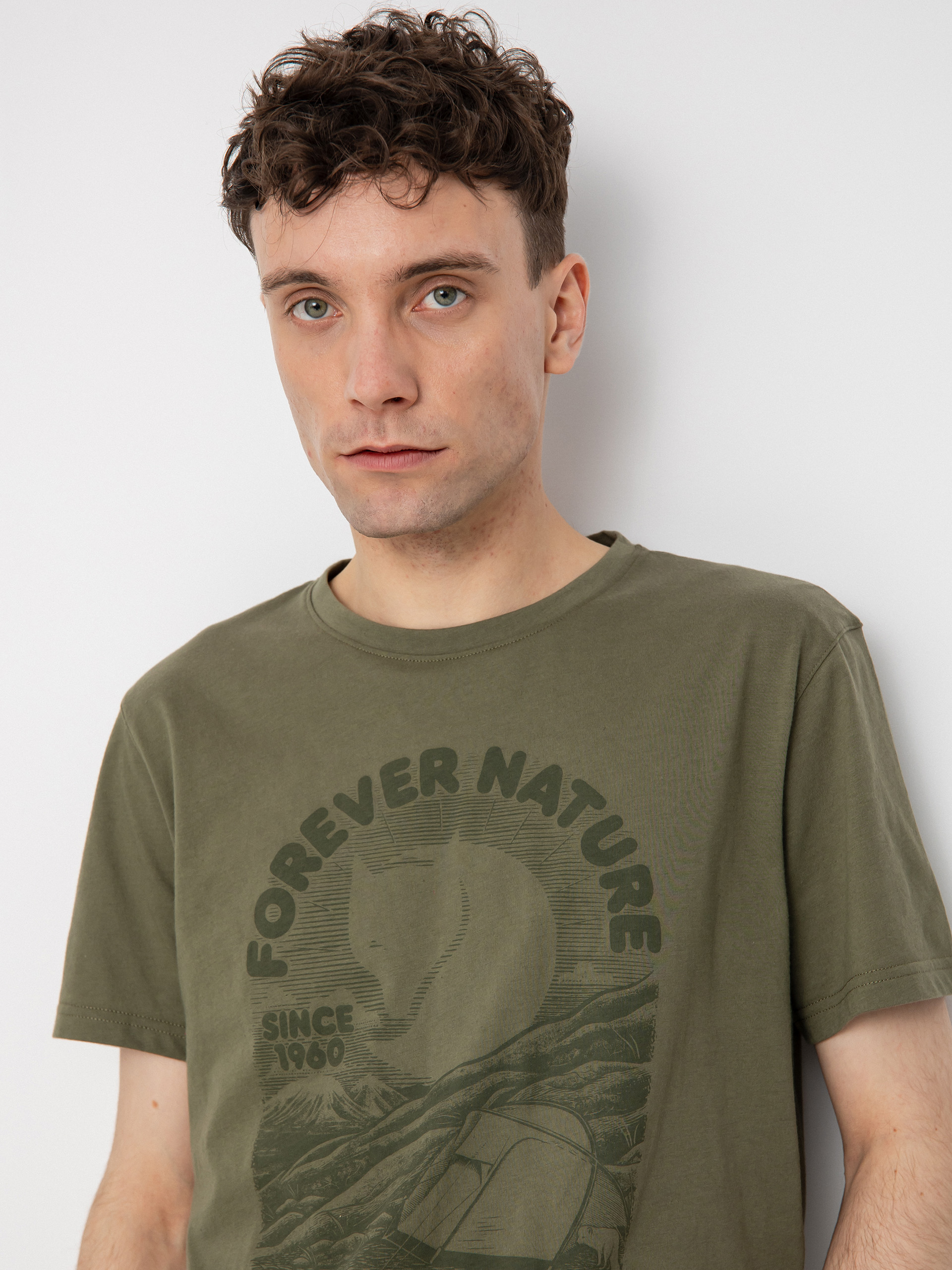 T-shirt Fjallraven Fjallraven Equipment (green)