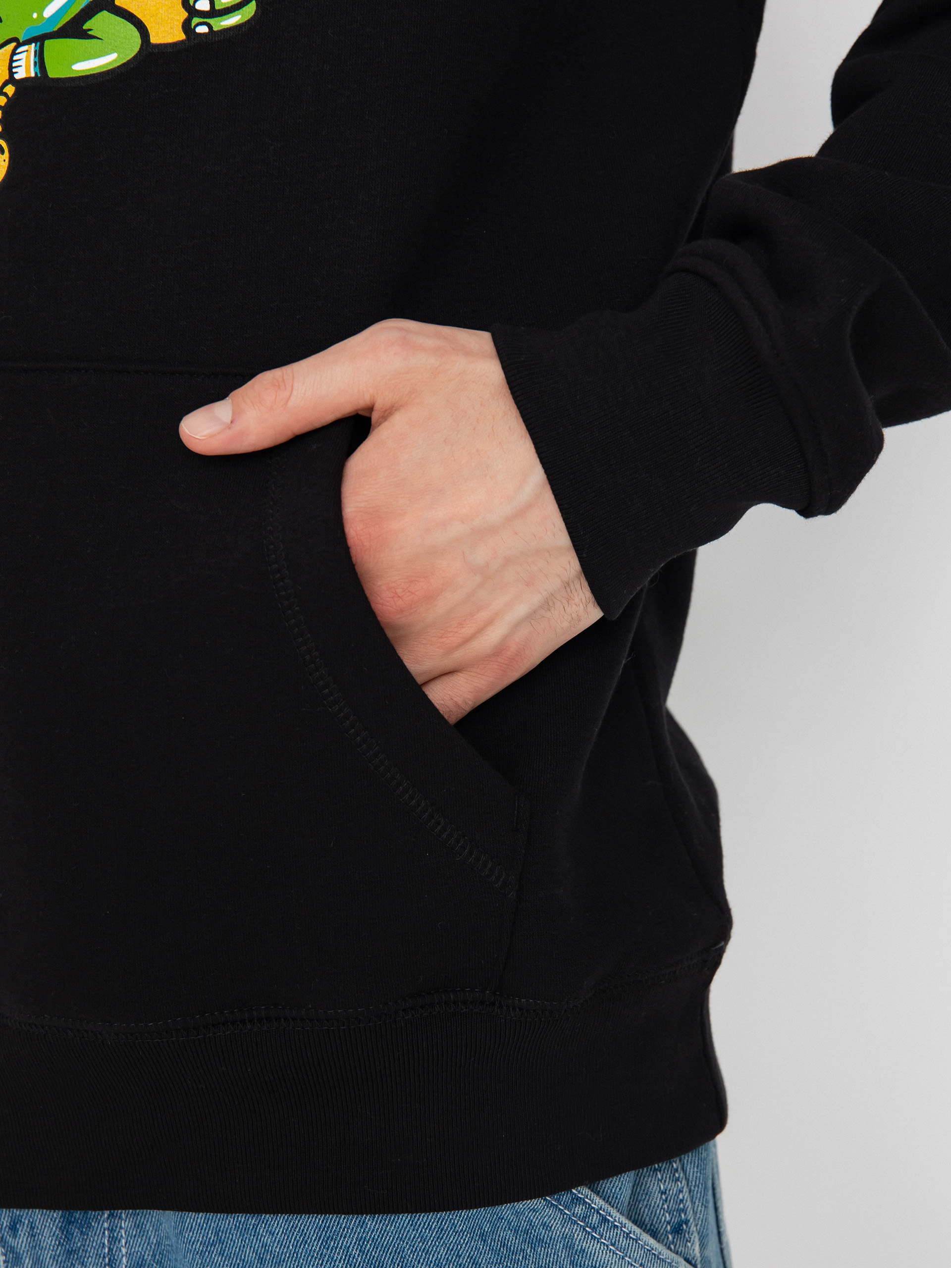 Bluza z kapturem Circa Organic HD (black)