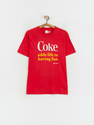 T-shirt Brixton Coca-Cola Having Fun (cokered)