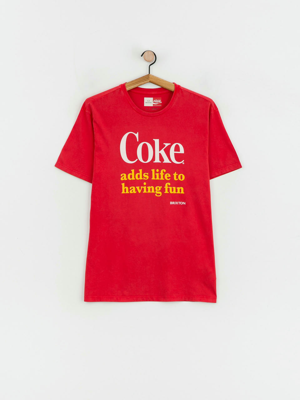 T-shirt Brixton Coca-Cola Having Fun (cokered)