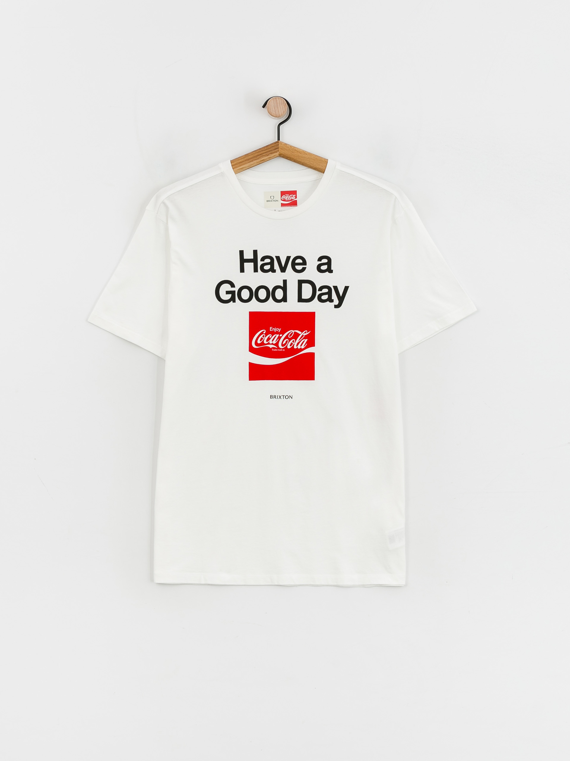 T-shirt Brixton Coca-Cola Good Day (white)