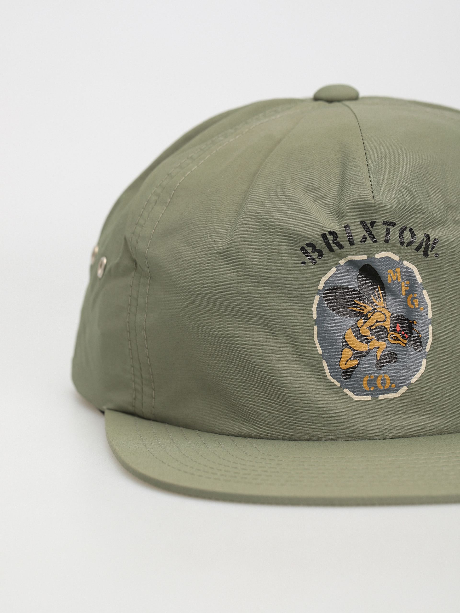 Czapka z daszkiem Brixton Reeder Mp Cap (olive surplus)