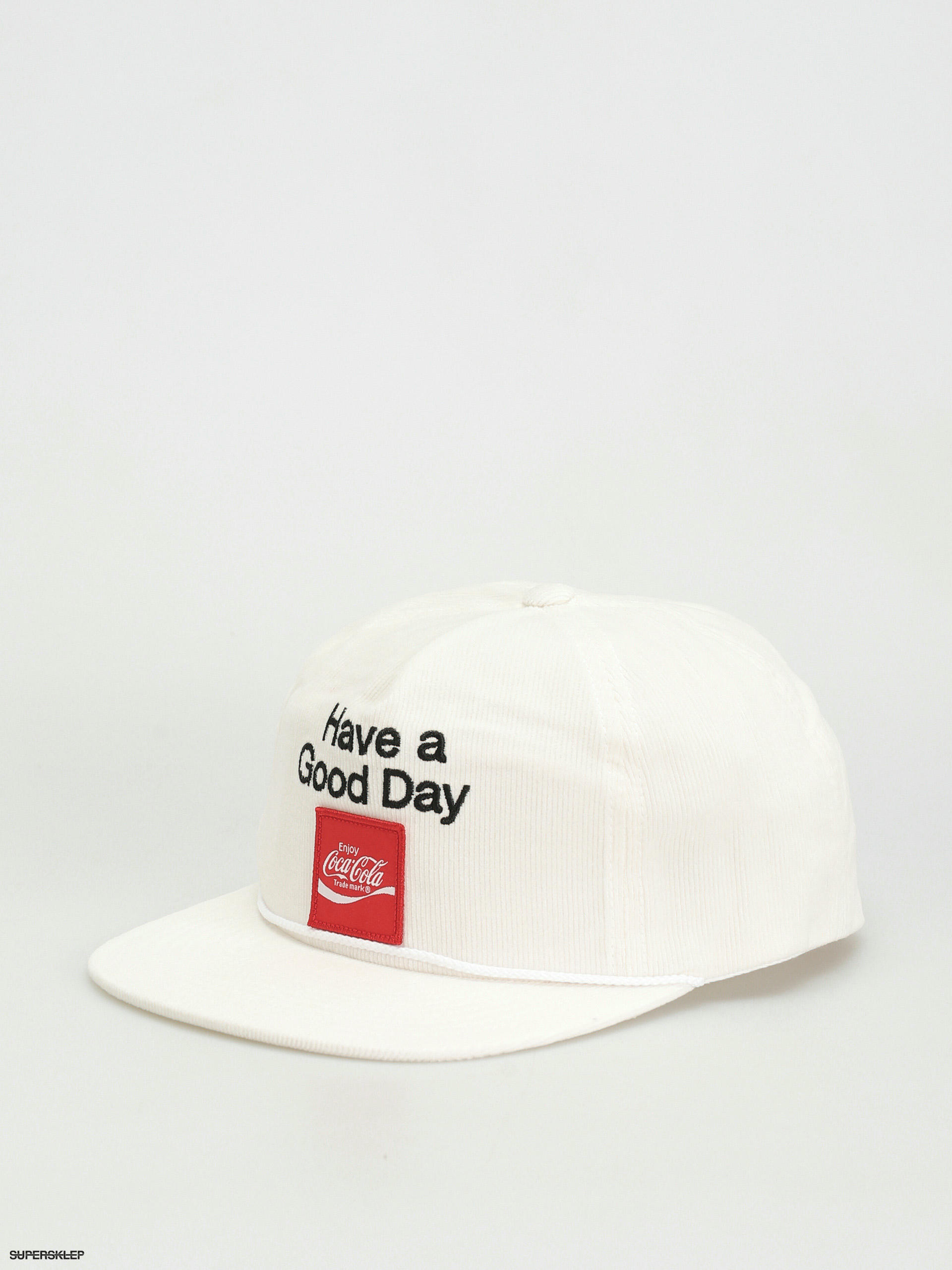 Czapka z daszkiem Brixton Coca-Cola Good Day Hp Cap (white)