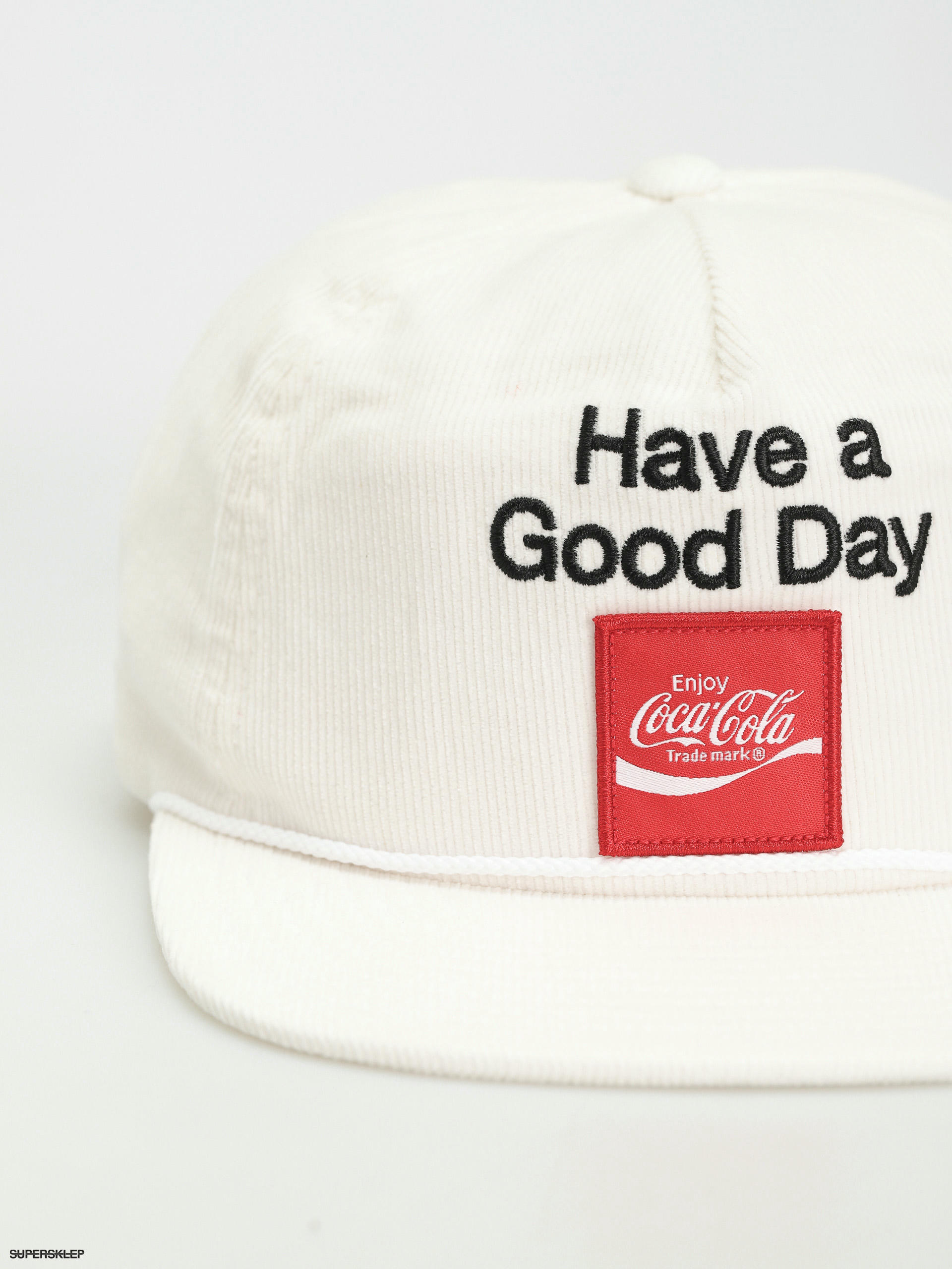 Czapka z daszkiem Brixton Coca-Cola Good Day Hp Cap (white)