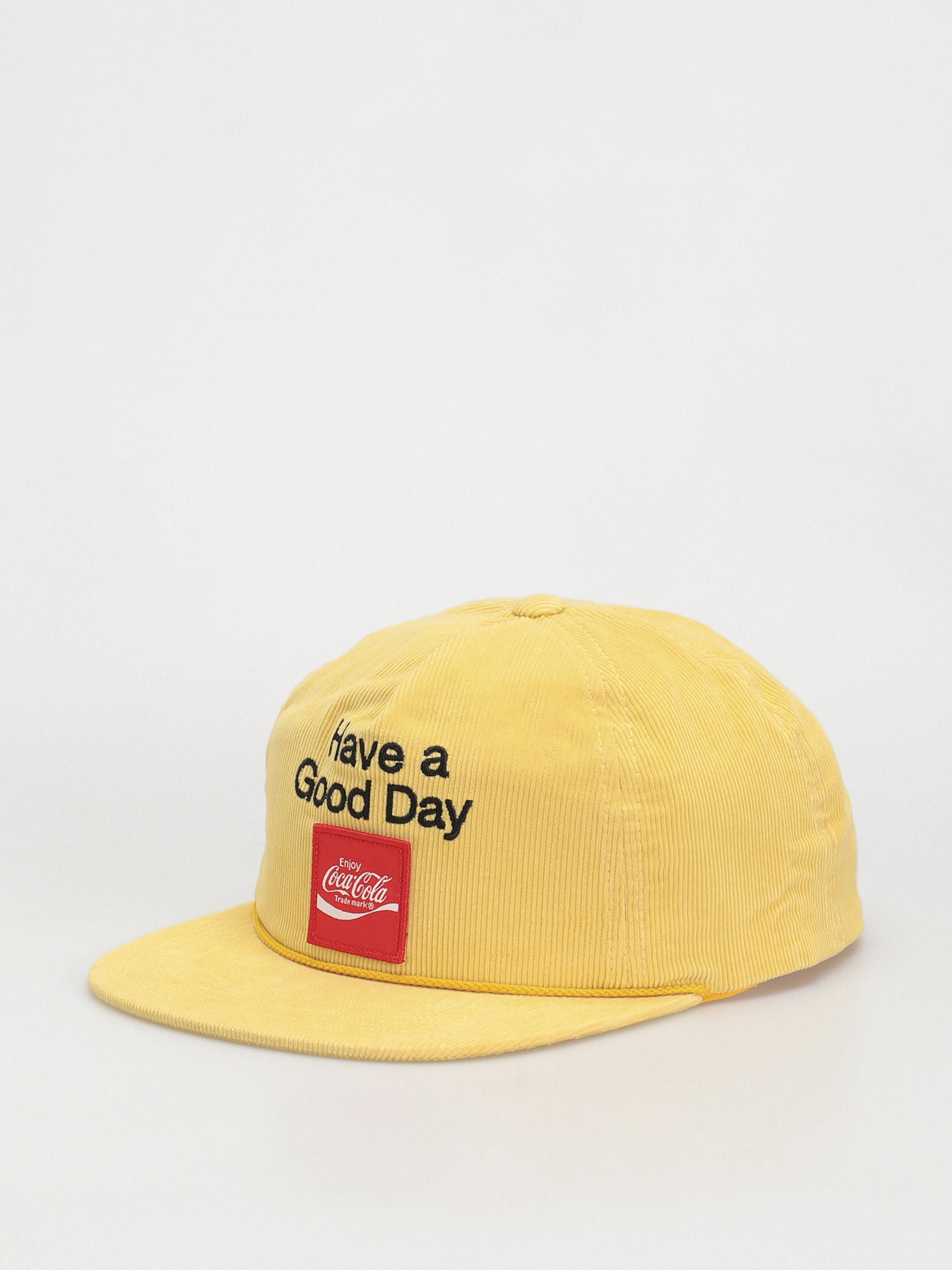 Czapka z daszkiem Brixton Coca-Cola Good Day Hp Cap (yellow)