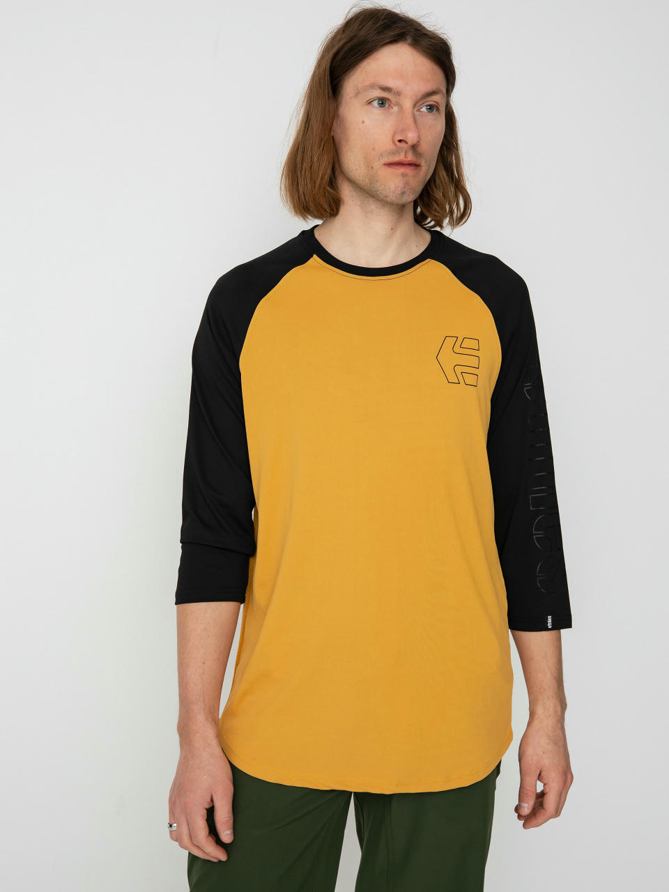 Longsleeve Etnies San Juan Raglan (acid yellow)