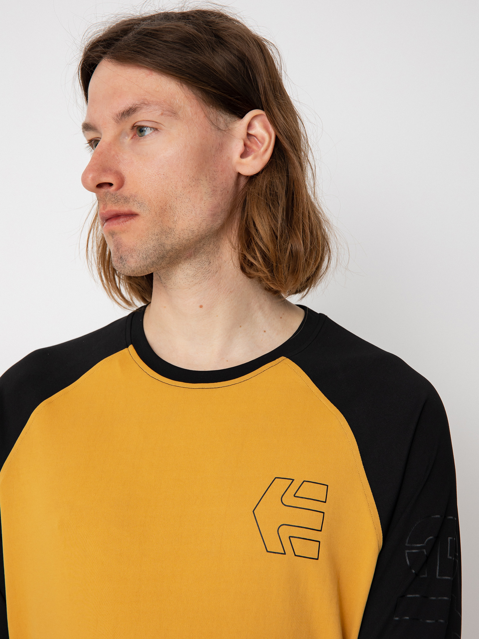 Longsleeve Etnies San Juan Raglan (acid yellow)