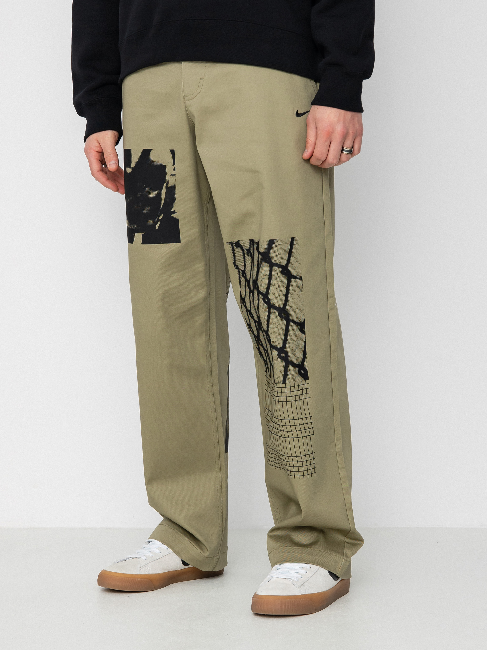 Spodnie Nike SB GFX El Chino (neutral olive/black)