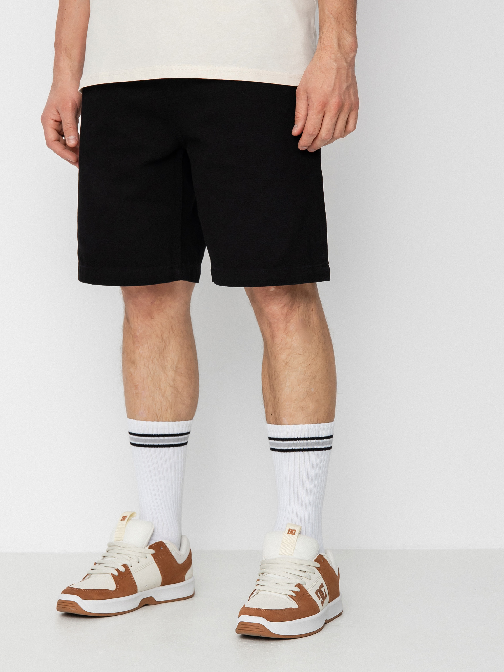 Szorty DC Worker (black wash)