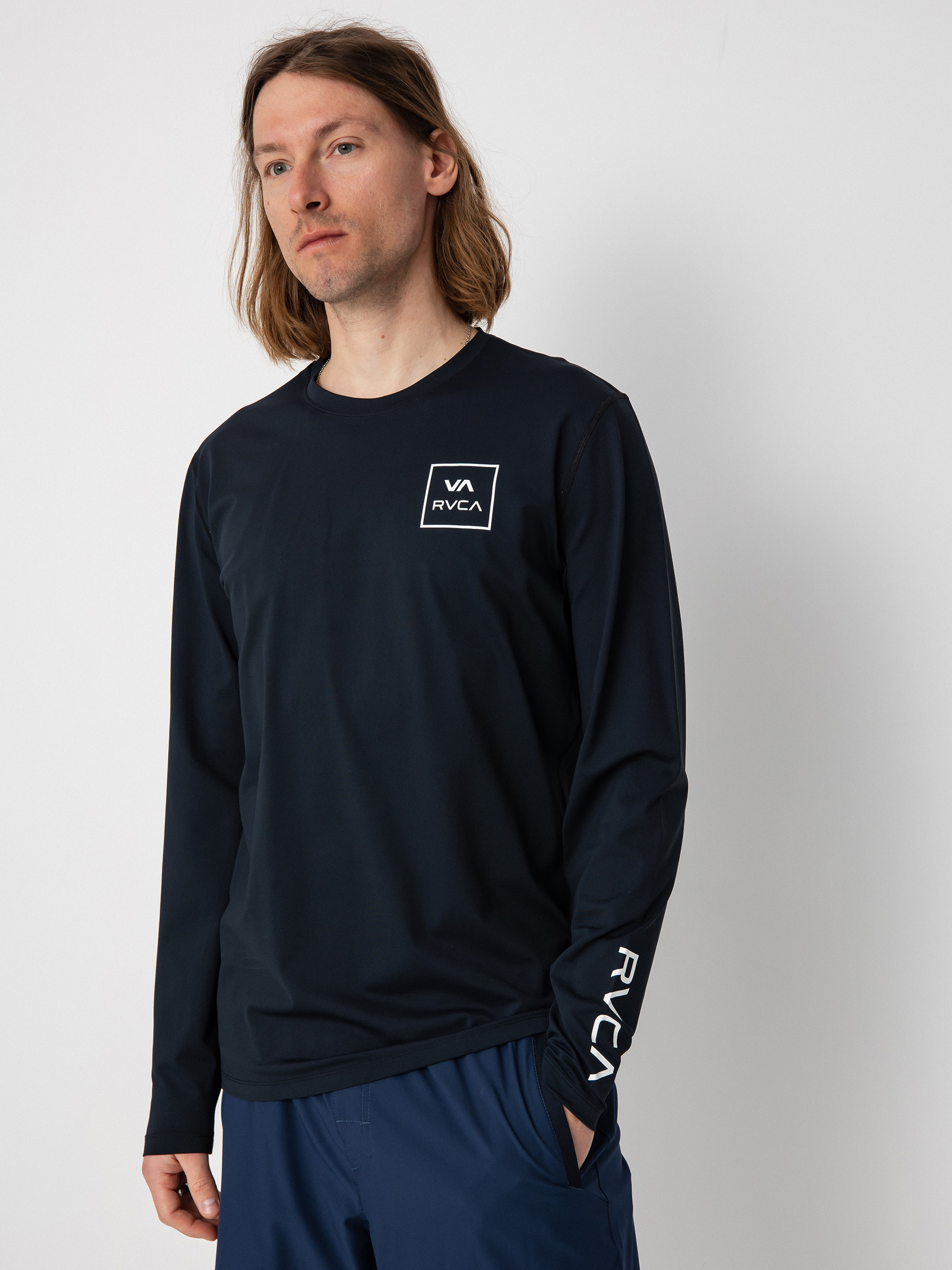 Longsleeve RVCA Rvca Surf Shirt (black)