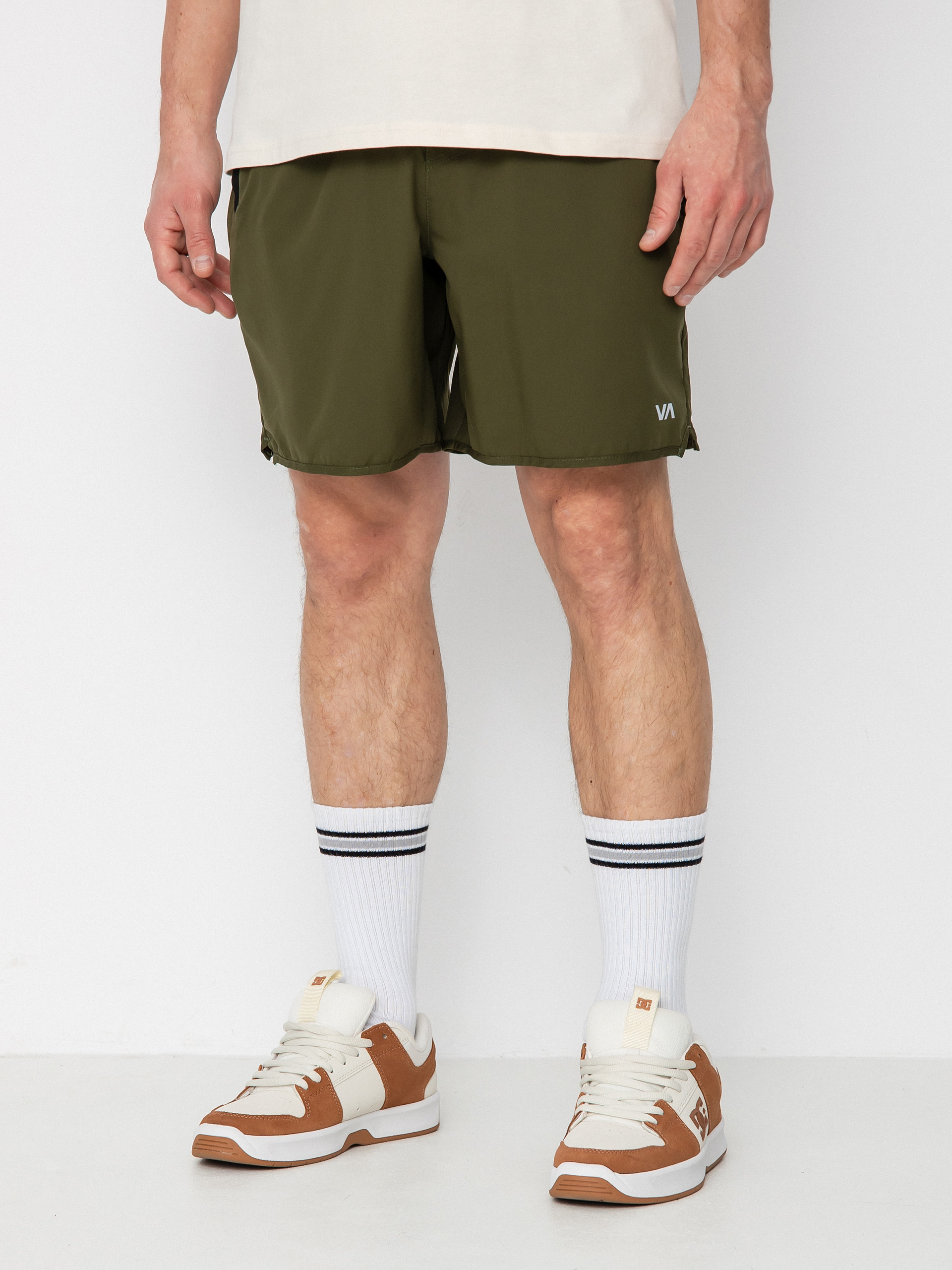 Szorty RVCA Yogger IV (olive)