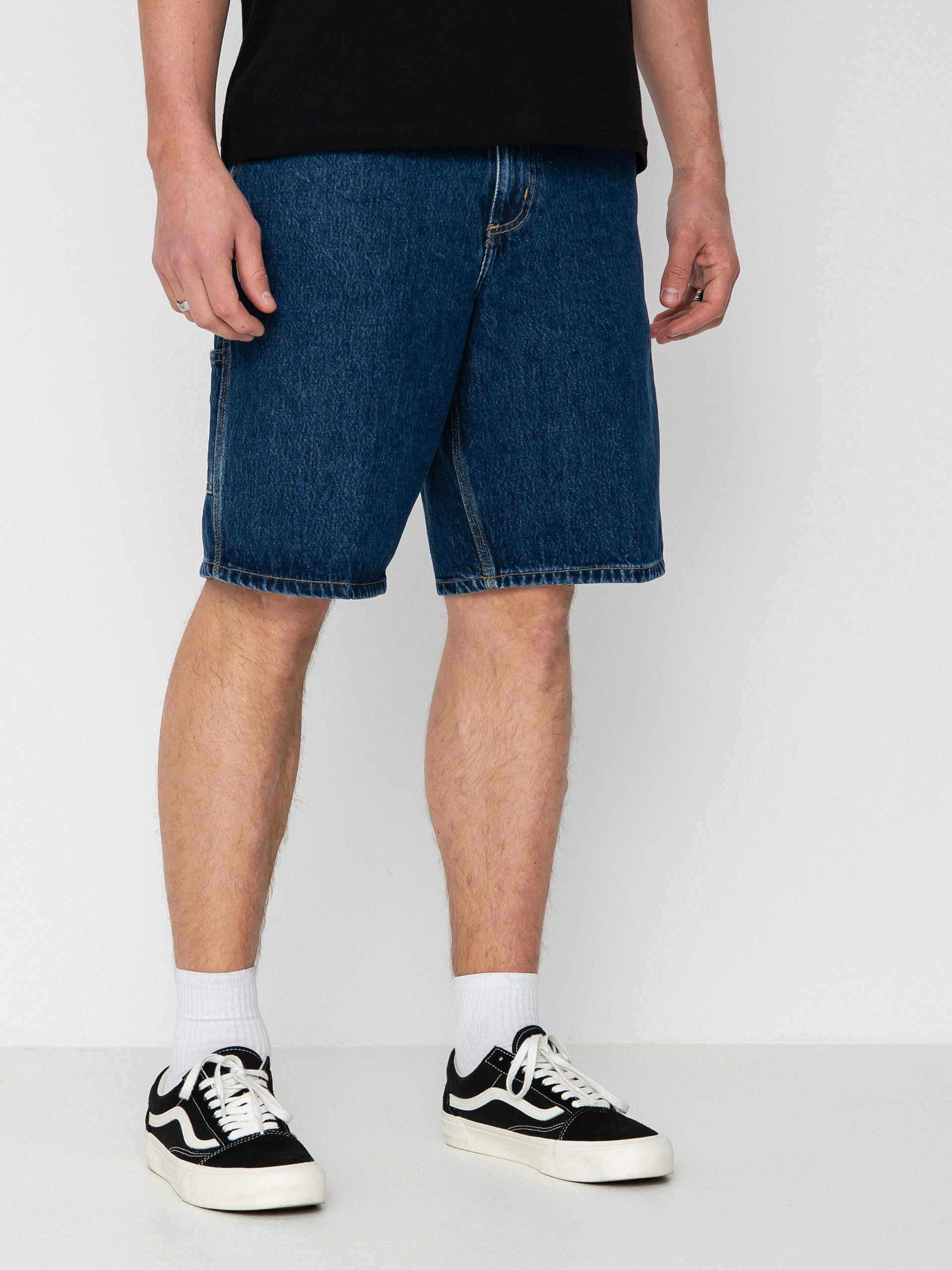 Szorty Carhartt WIP Single Knee (blue)