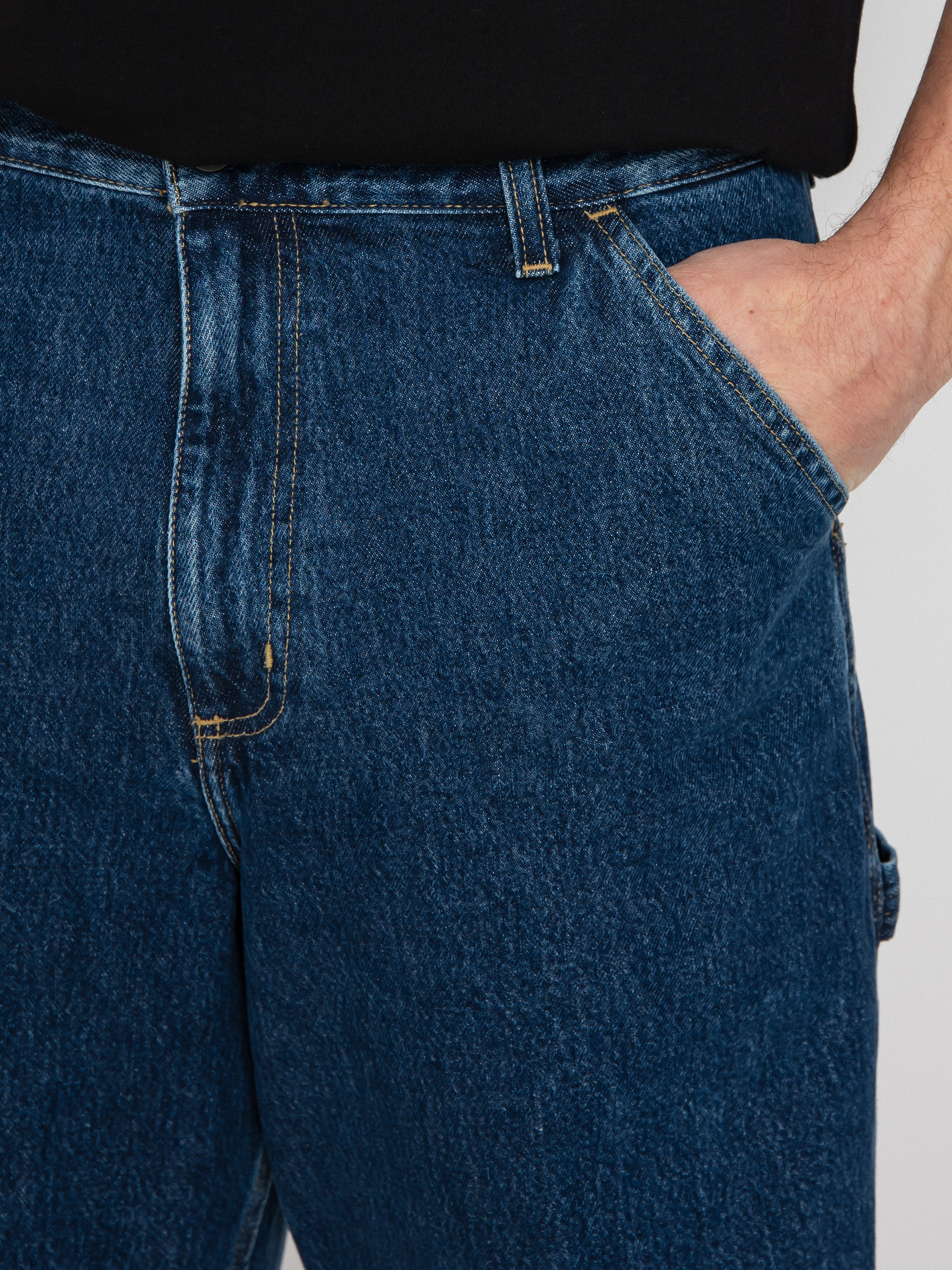 Szorty Carhartt WIP Single Knee (blue)